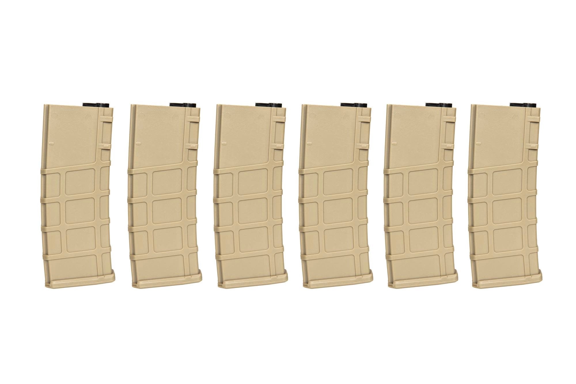 6 x 30 bbs M4 magazine - Tan