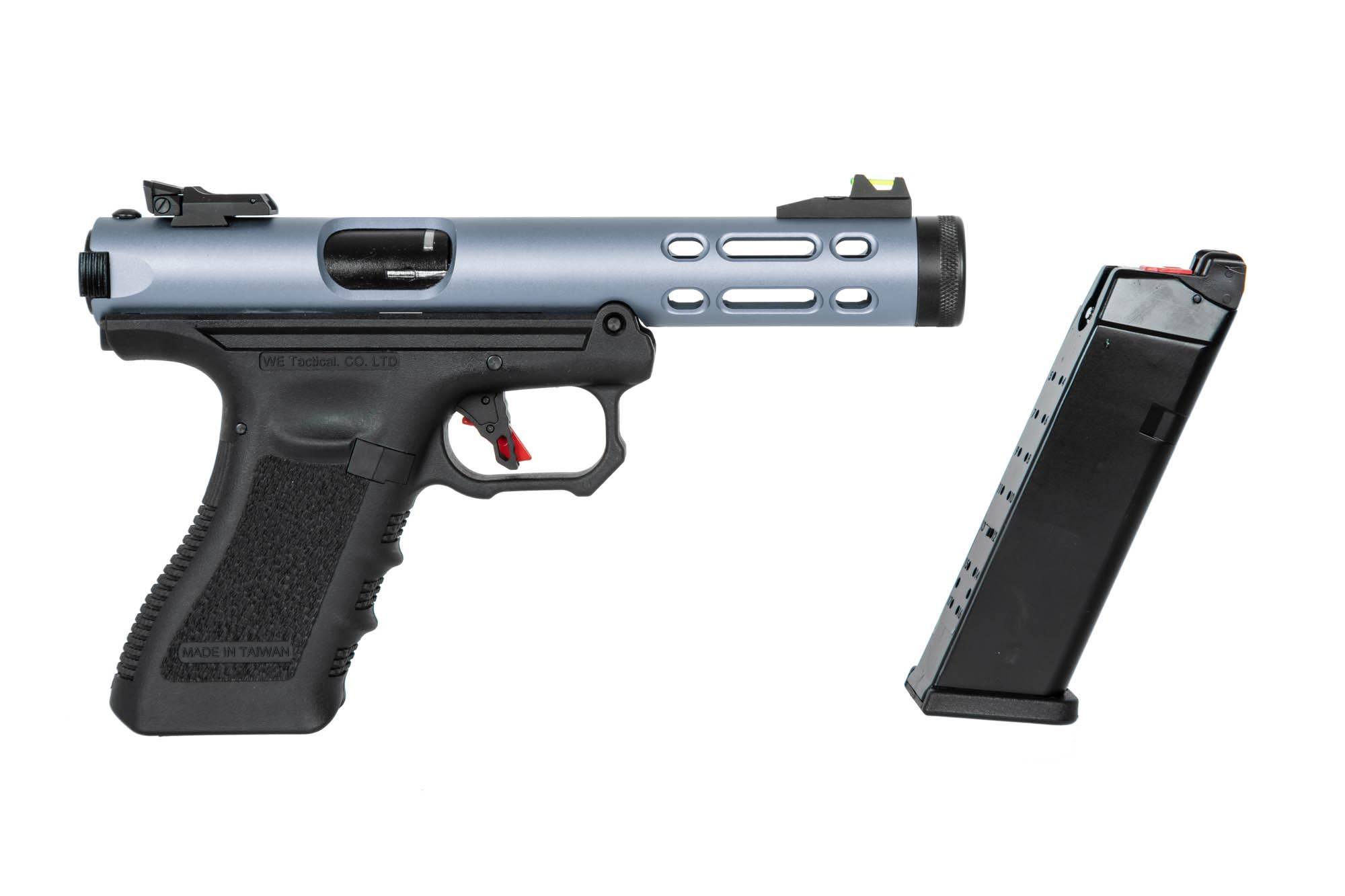 WE Galaxy Airsoft gas Pistol - Blue