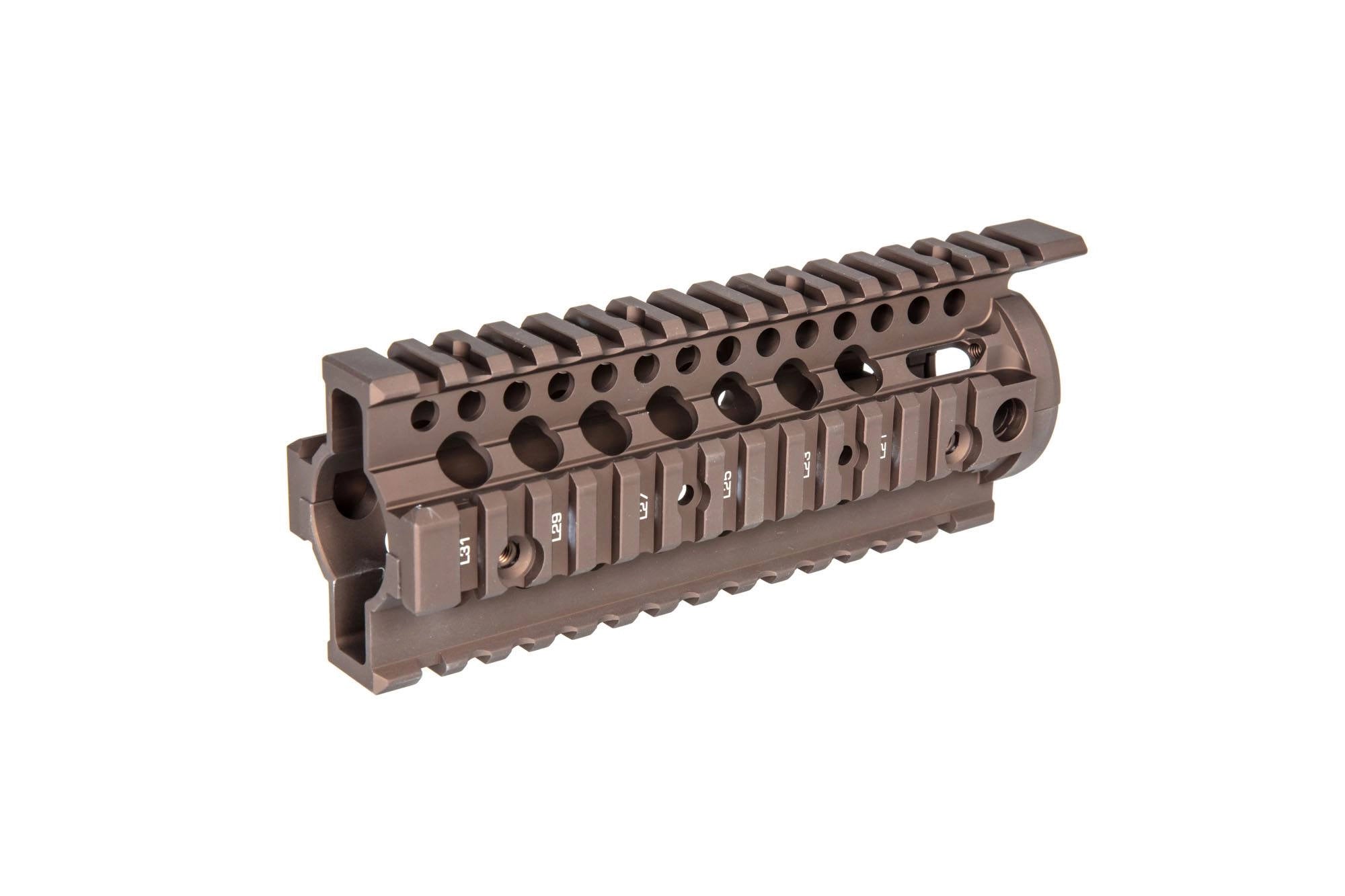 Daniel Defense Omega rail 7 "RIS - Dark Brown
