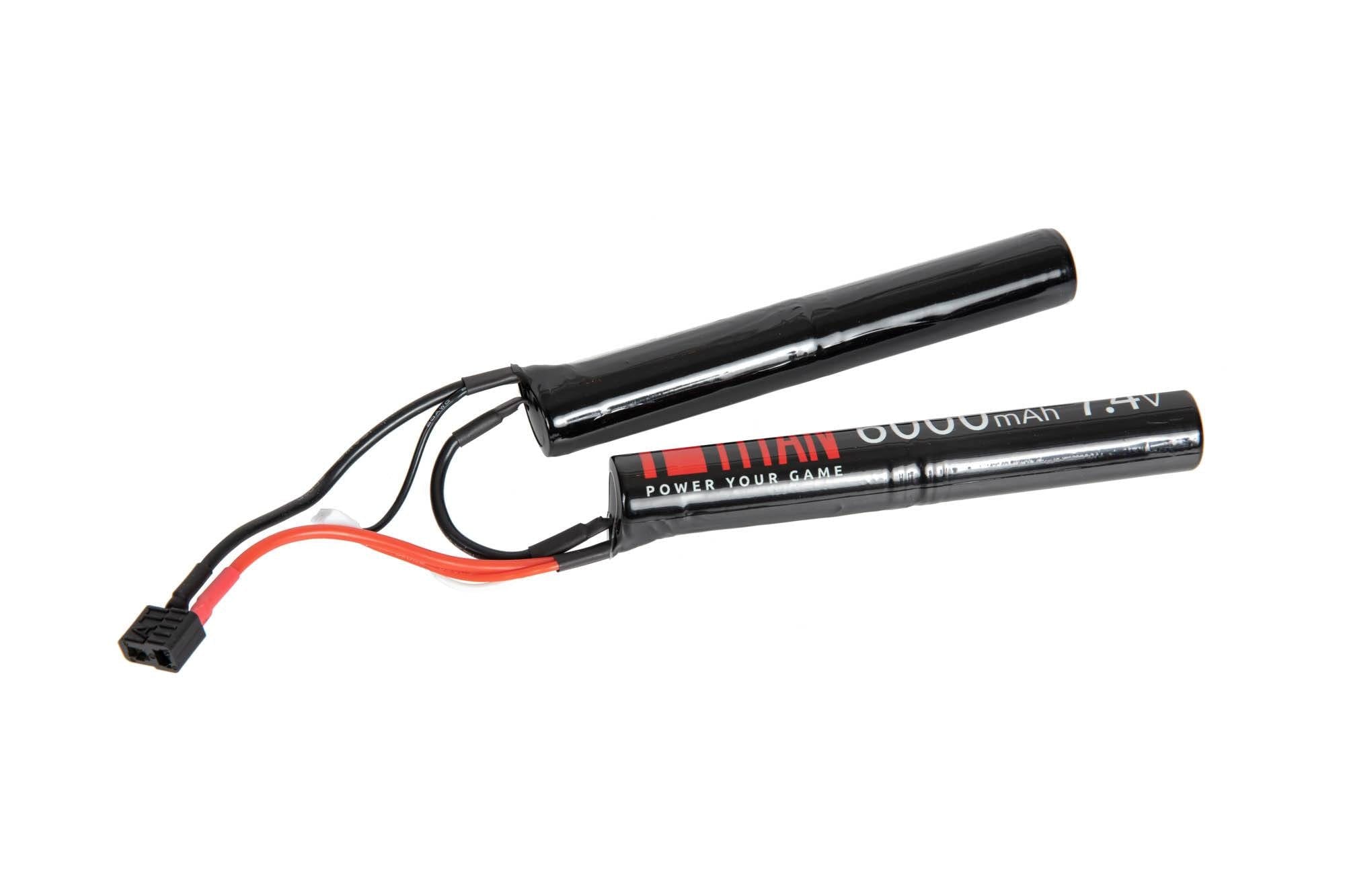Battery Li-Ion 7.4V 6000mAh Nunchuck (DEANS)