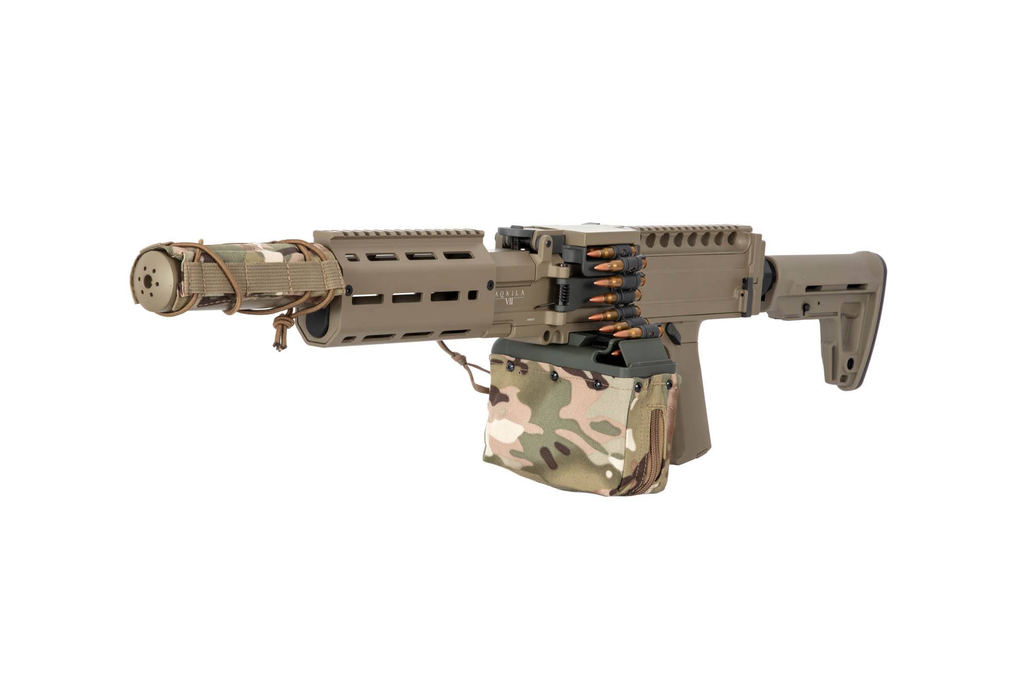 AQUILA VII LMG Light Machinegun - tan