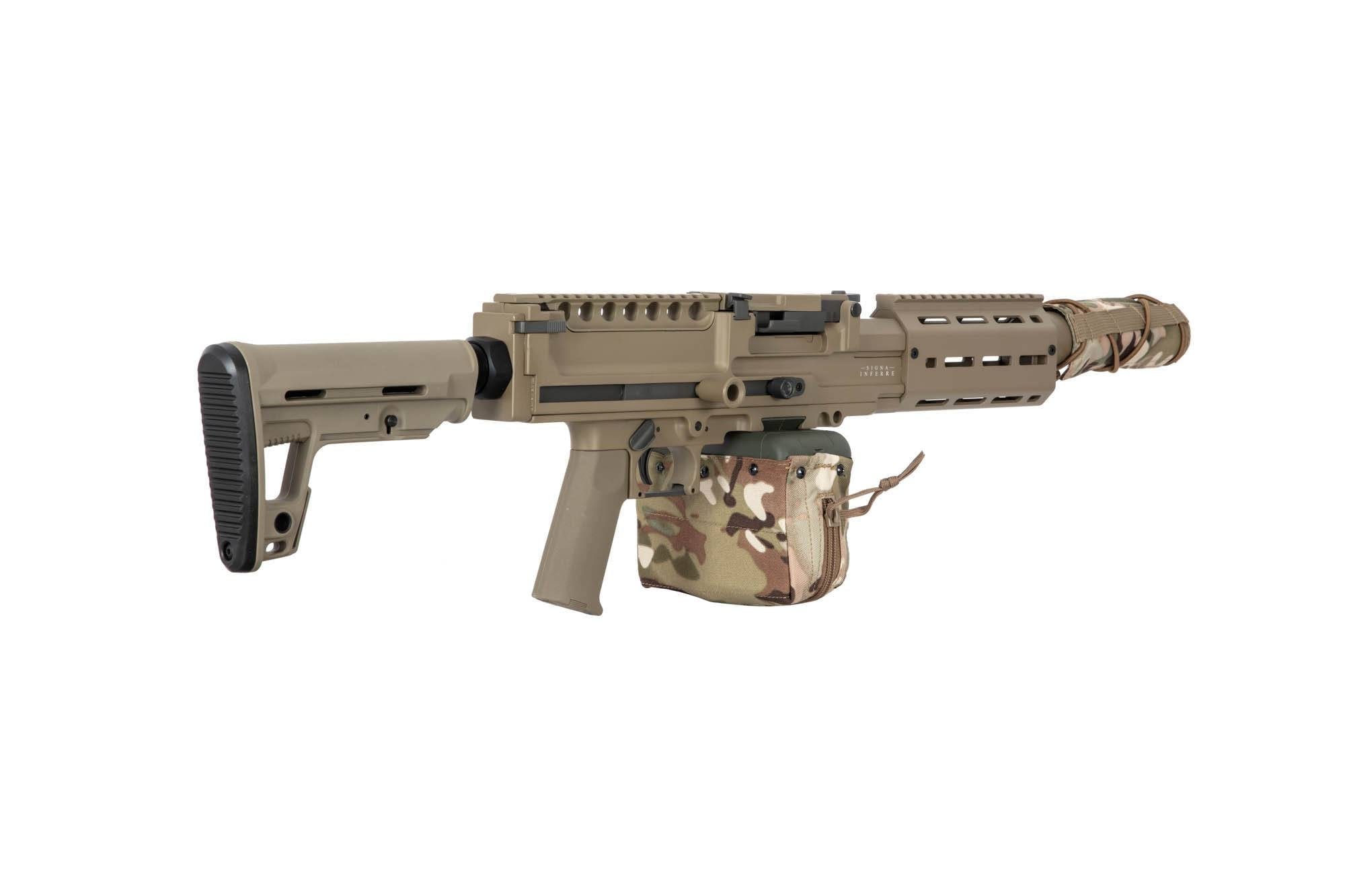 AQUILA VII LMG Light Machinegun - tan
