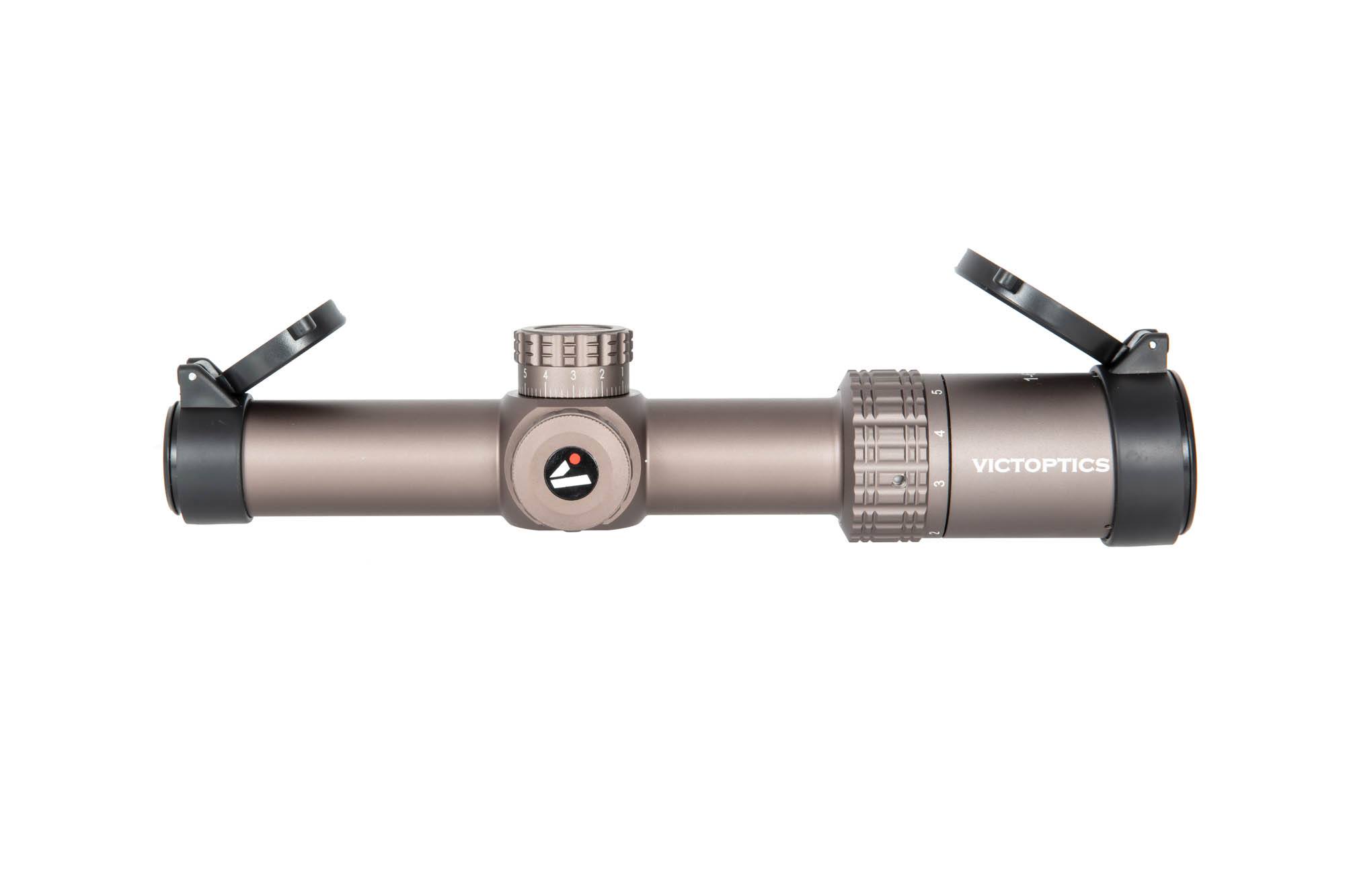 VictOptics S6 1-6x24 Scope - Burnt Brown