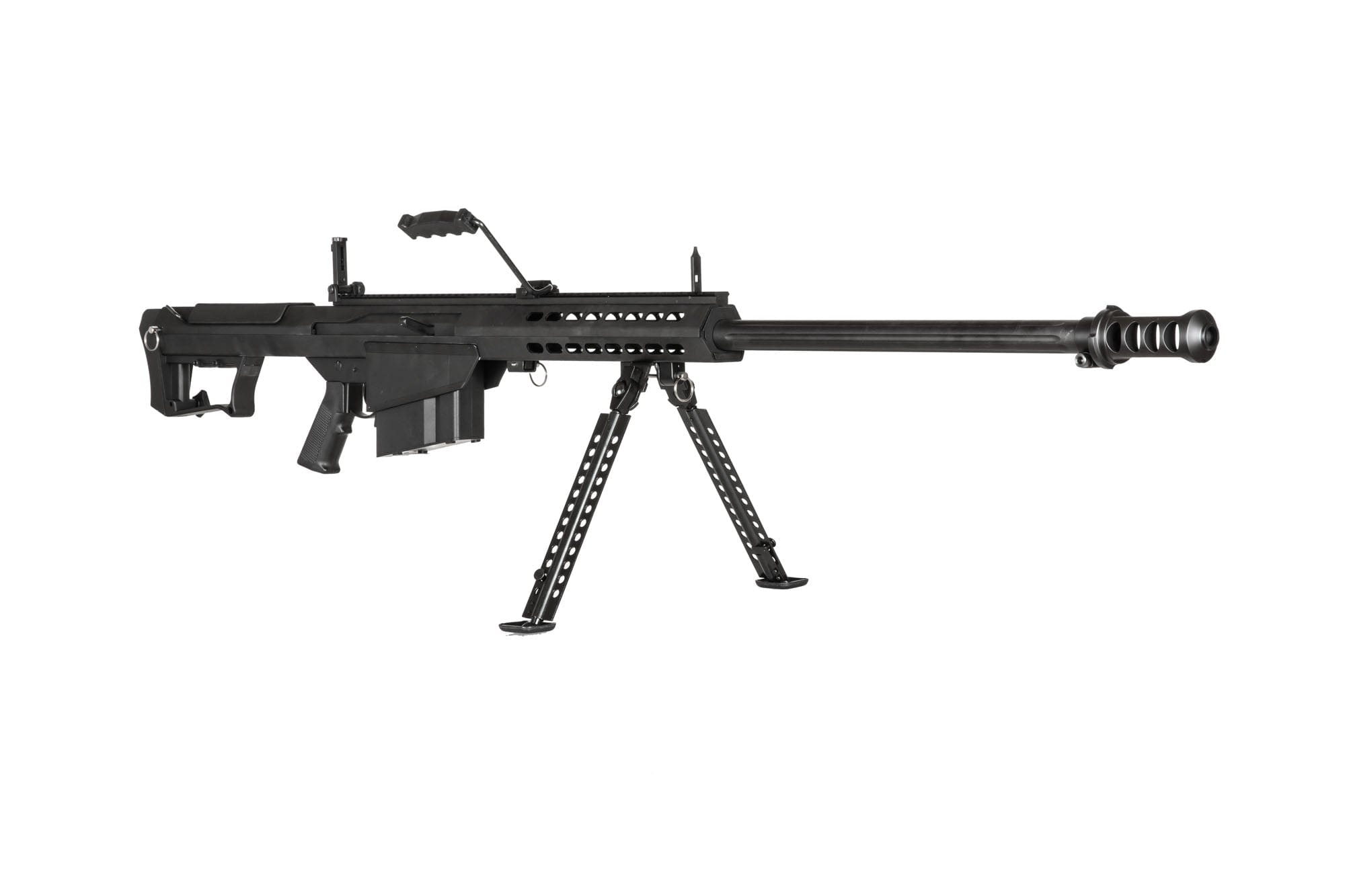 SW-024S Barrett M82 sniper rifle with bipod - black
