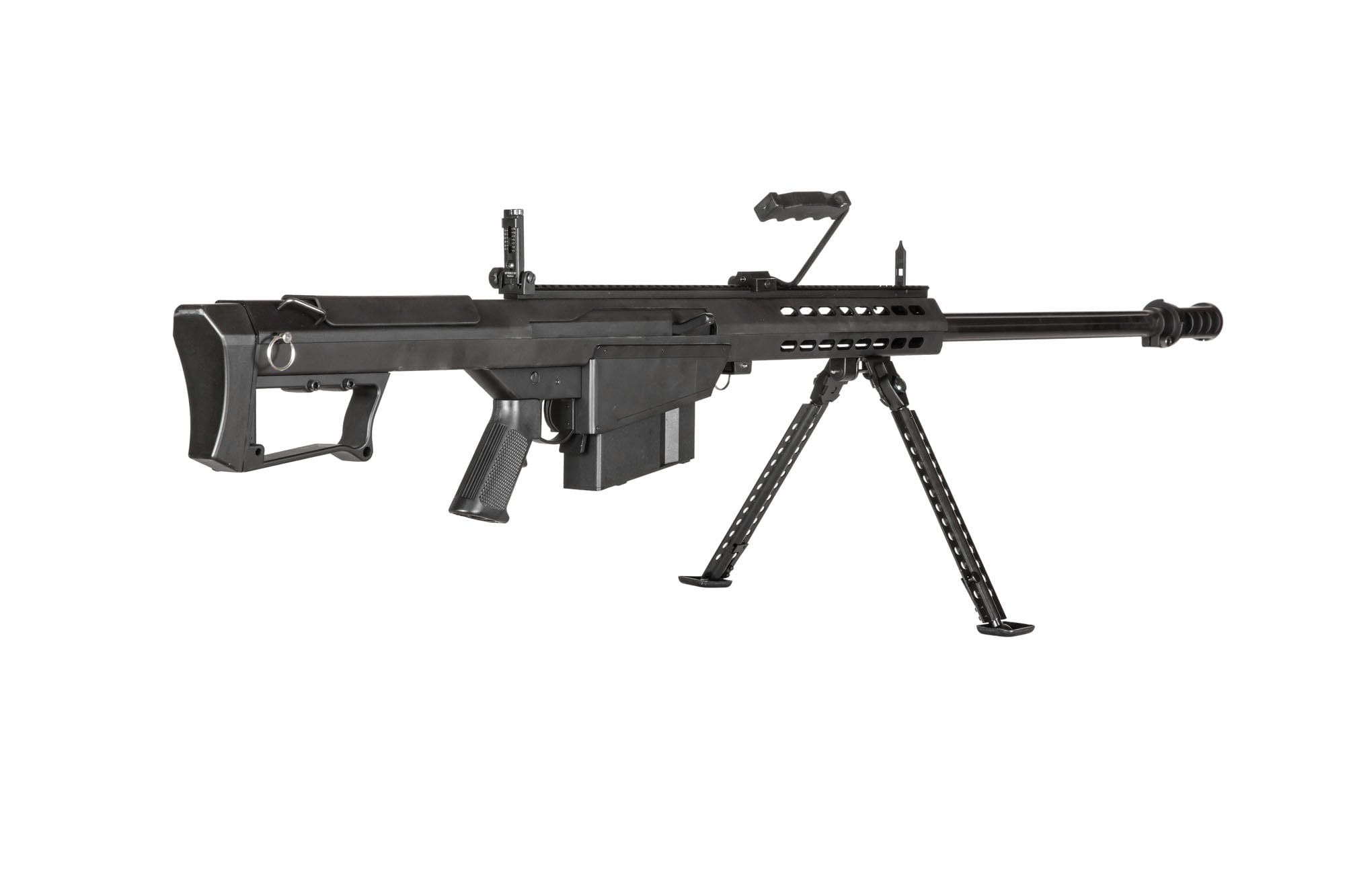 SW-024S Barrett M82 sniper rifle with bipod - black