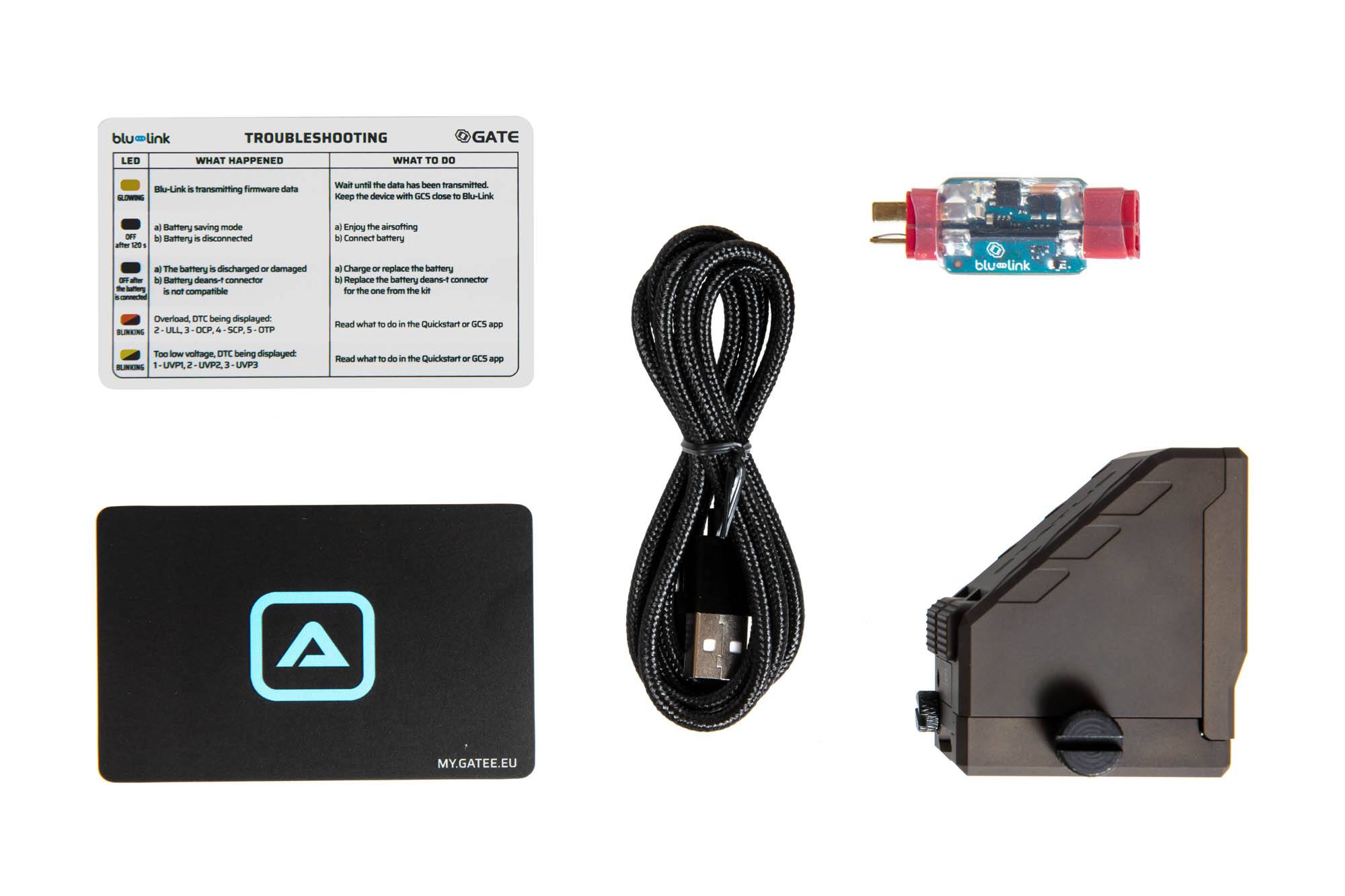 System GATE STATUS Matt Dark Earth + Blu-Link