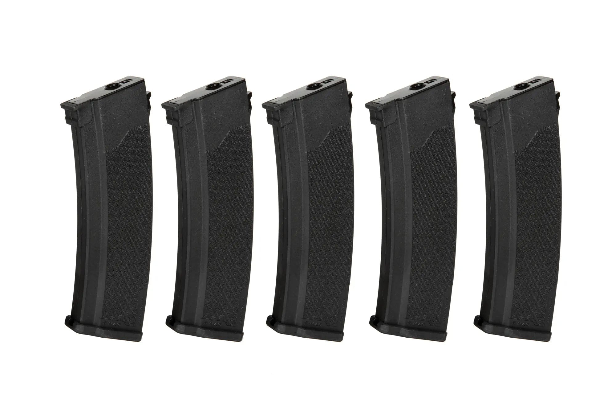 Set of 5 Mid-Cap S-Mag Magazines for AK - Black
