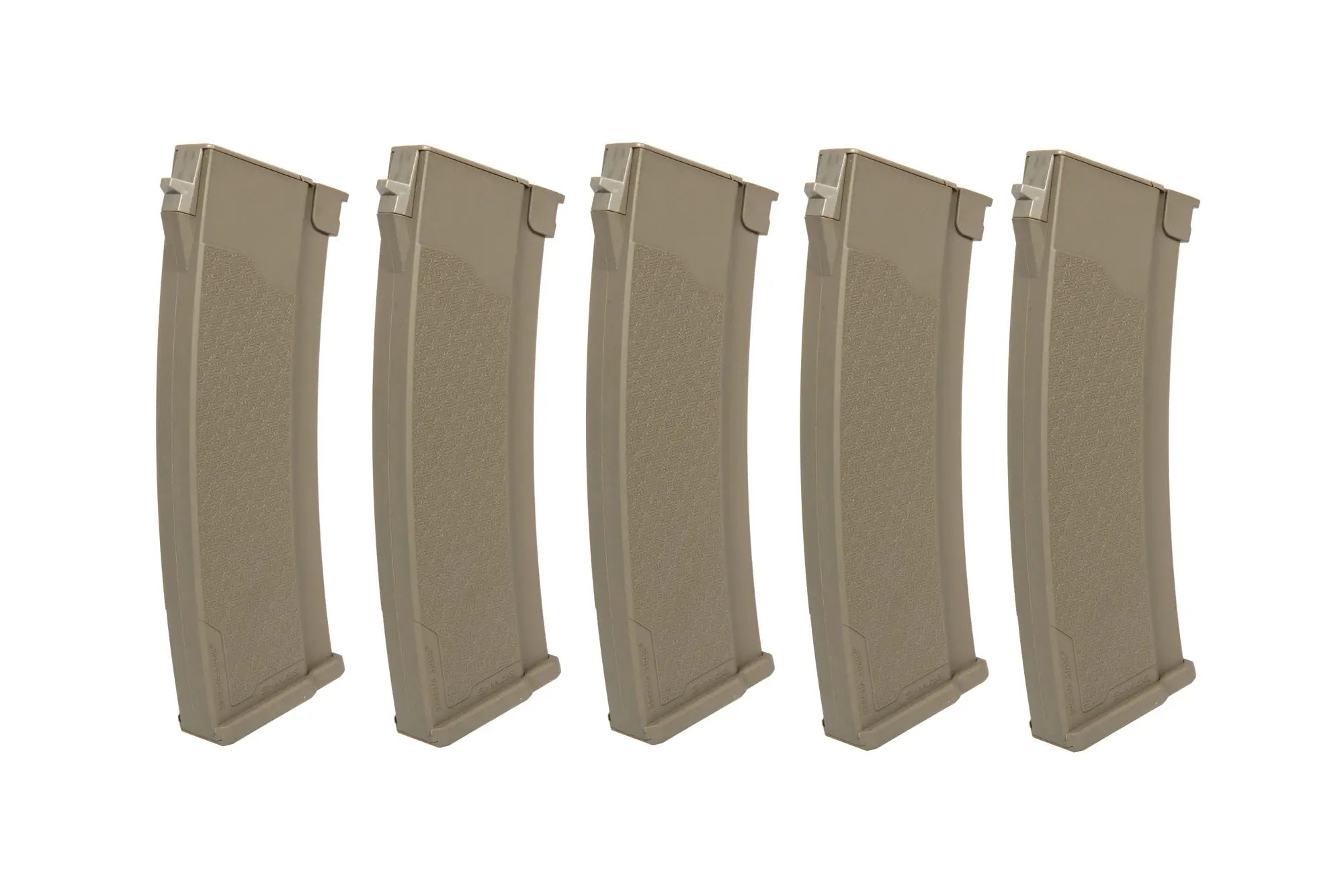 Set of 5 S-MAG for J-Series - Hi-cap - Tan
