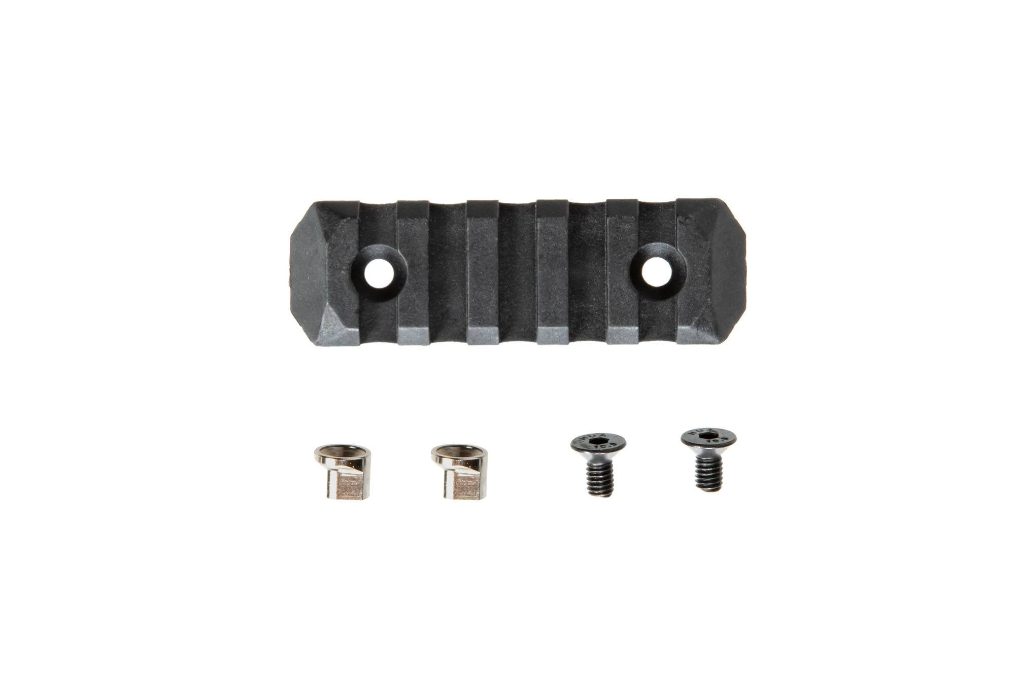 ERS ™ KeyMod rail, 5 slots - black-1