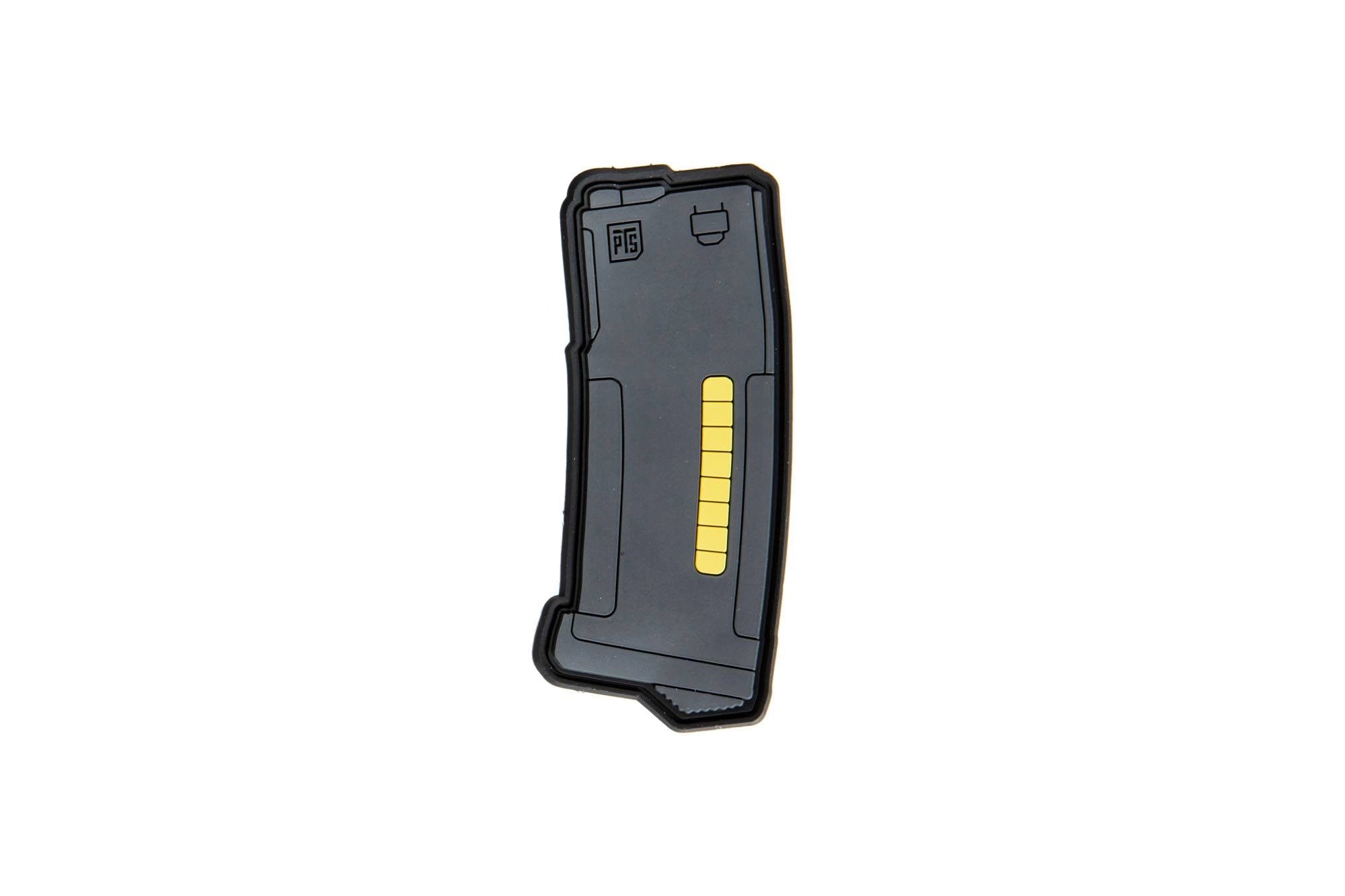 3D EPM PVC patch - black