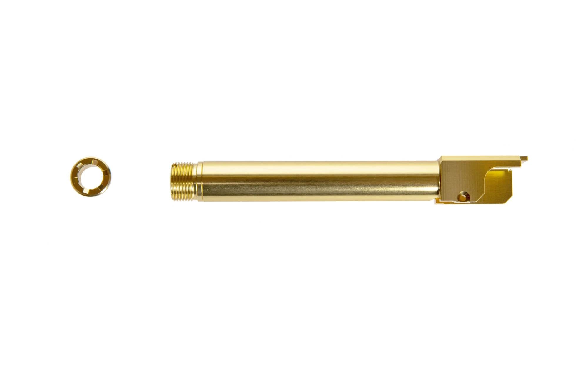 G17 Gen4 "2 Way Fixed" Non-Recoiling Outer Barrel - Gold