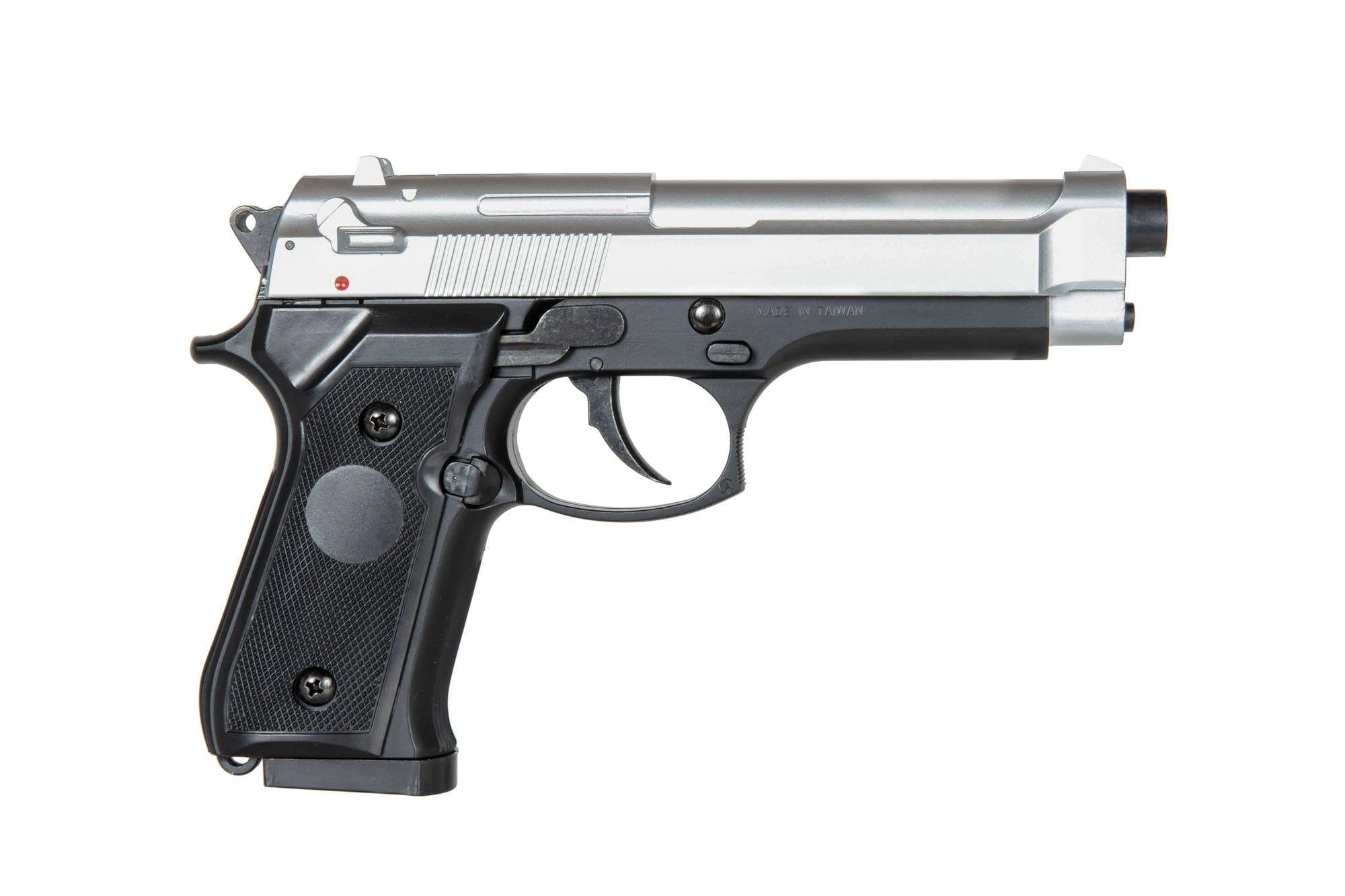 92 airsoft Replica - Black Silver