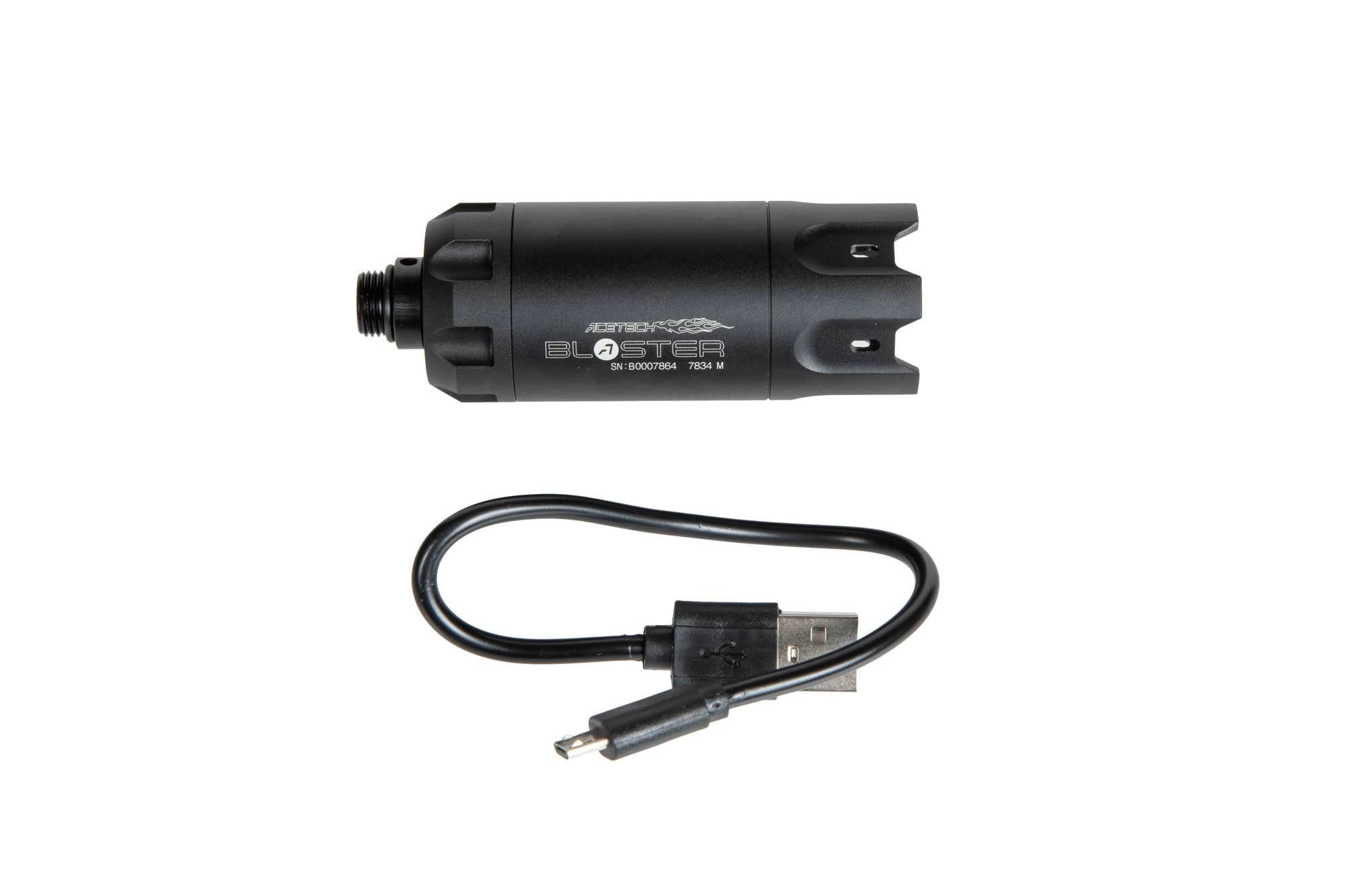 Blaster Tracer Unit silencer - black