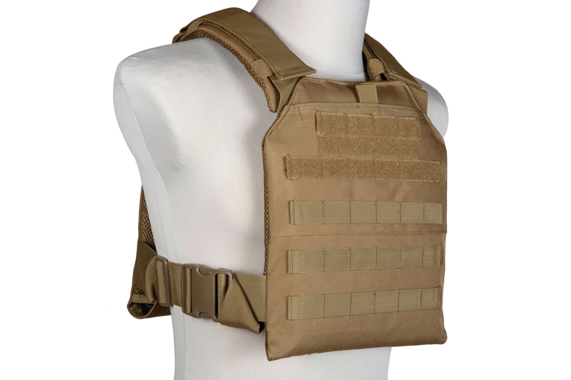 Recon Plate Carrier Tactical Vest - tan