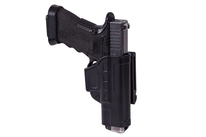 Fast Draw Holster With Belt Clip for Glock 17 - black