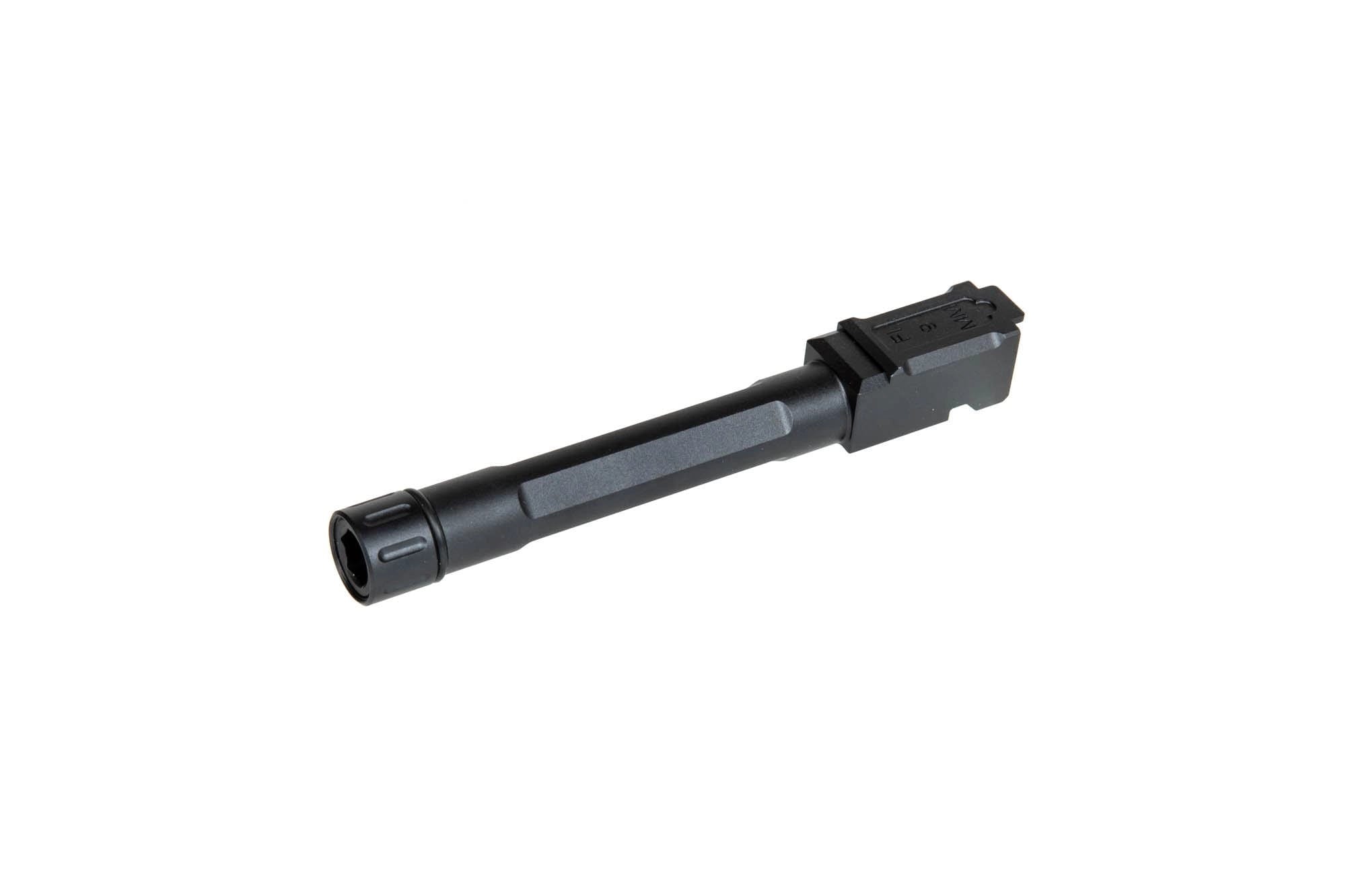 Outer, threaded barrel for G17 airsoft gun - black