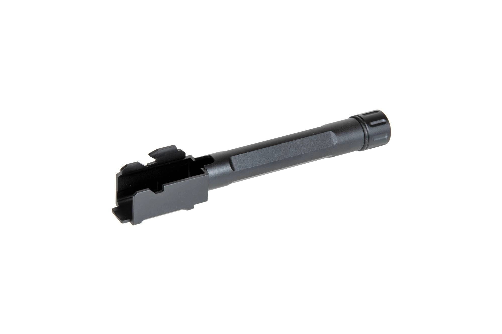 Outer, threaded barrel for G17 airsoft gun - black
