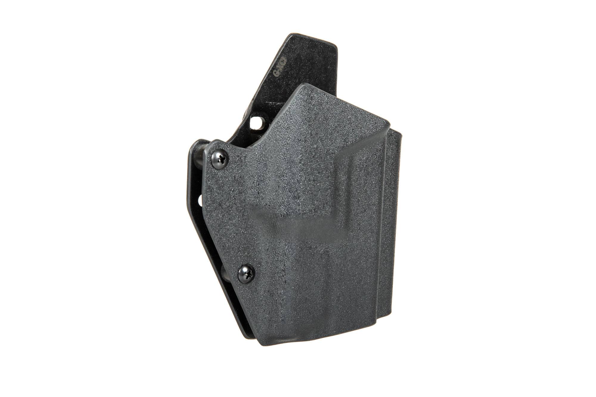 Kydex Holster for G19 replicas with XC1 Flashlight - Black