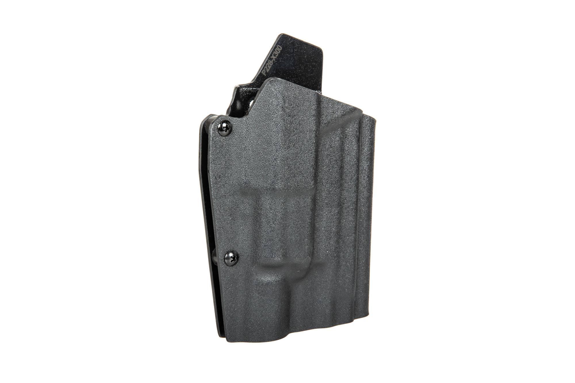 Kydex Holster for P226 Replicas with X300 Flashlight - Black