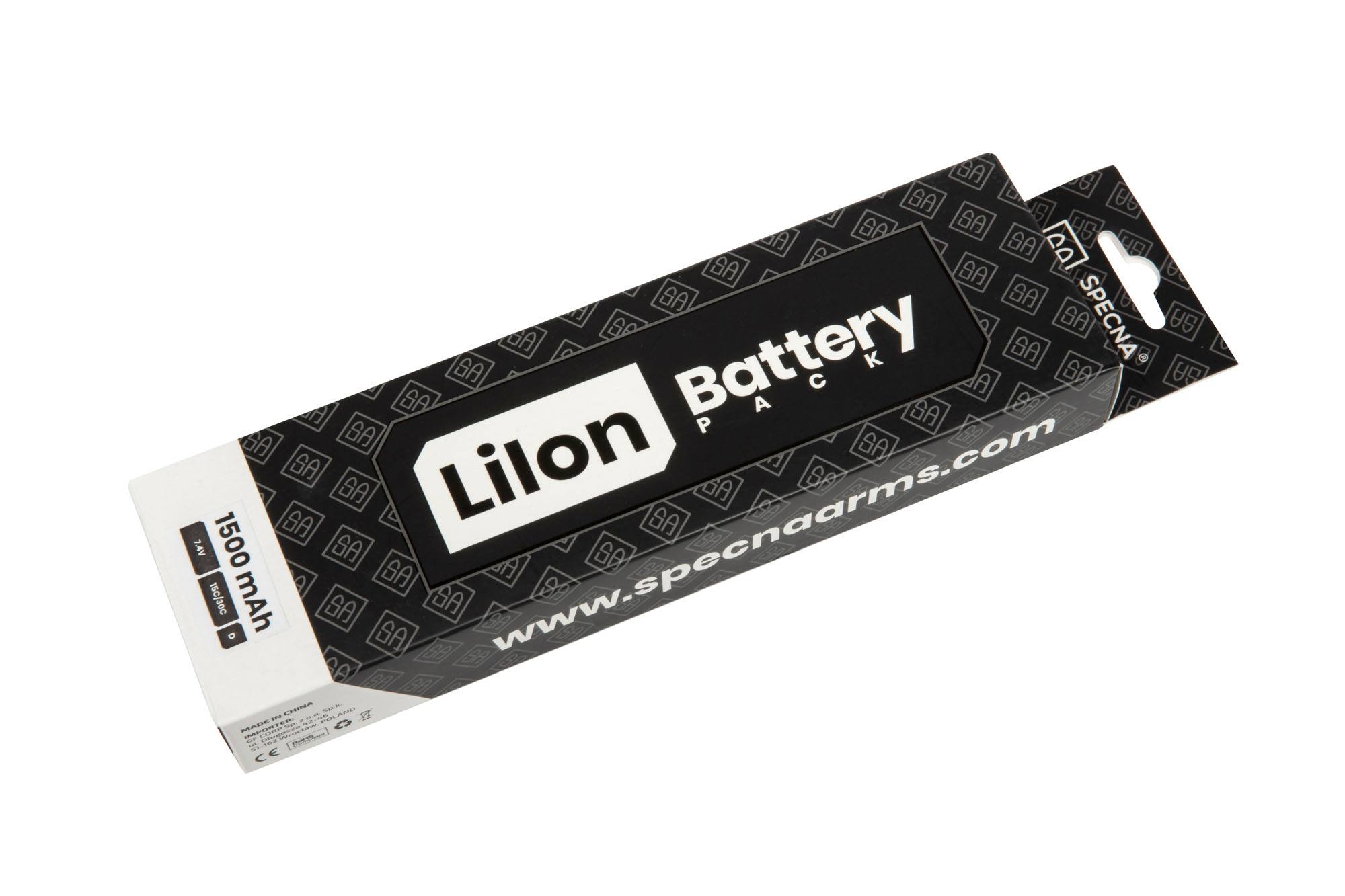 Stick type battery 1500mah 7,4V deans