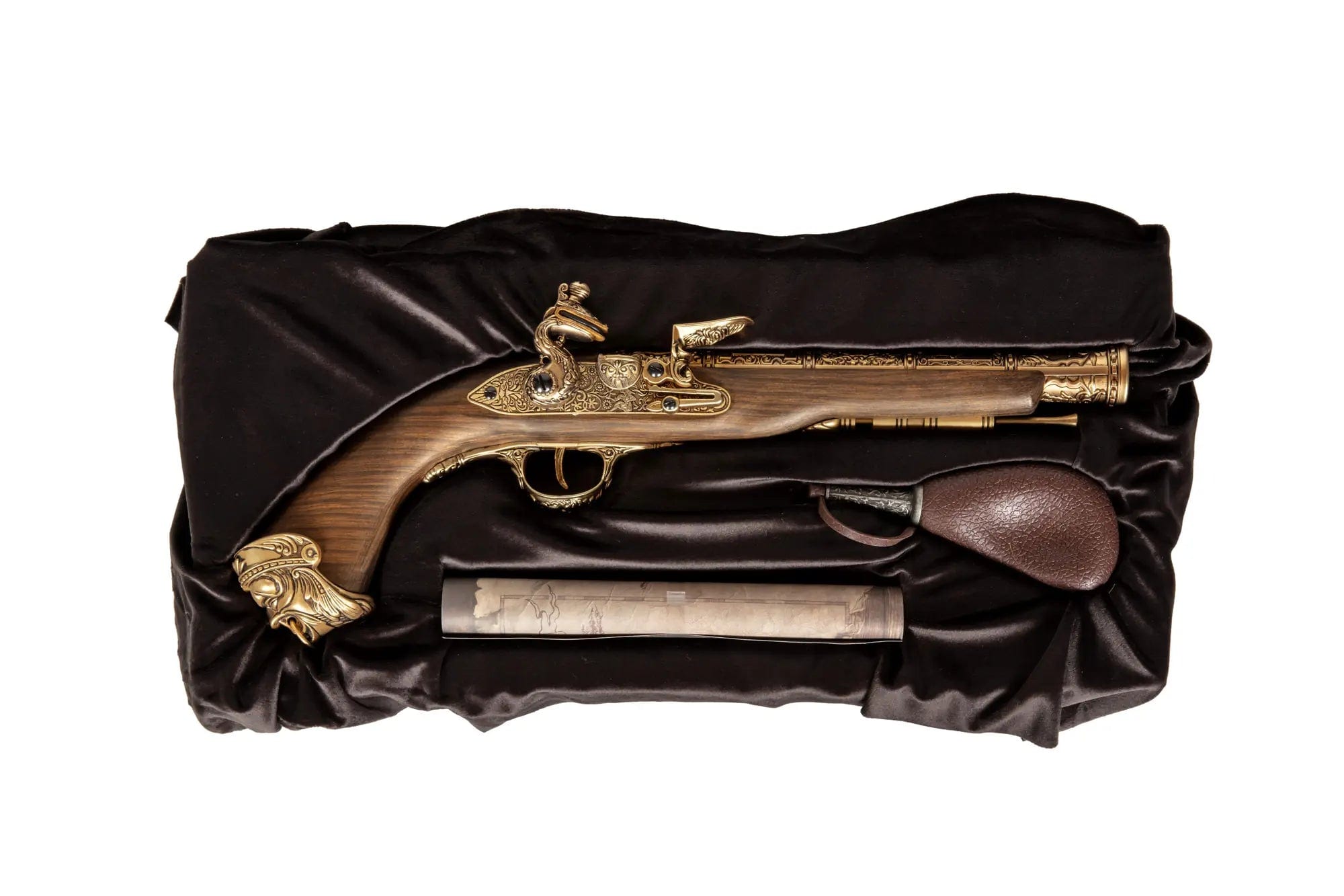 Flintlock GAS pistol - Gold