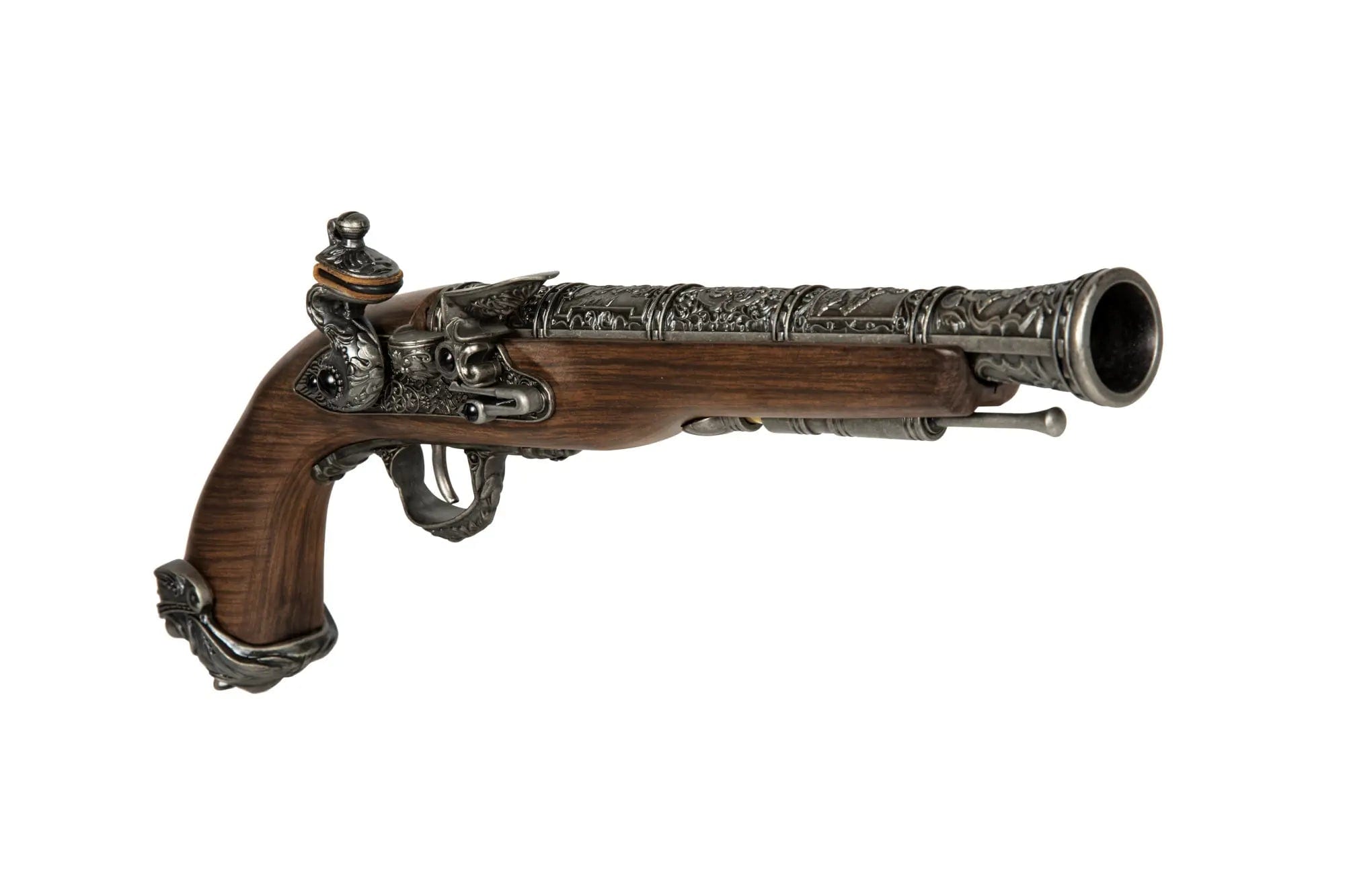 Flintlock GAS pistol - Silver