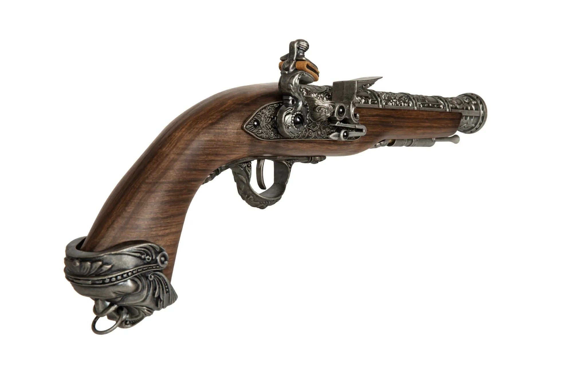 Flintlock GAS pistol - Silver