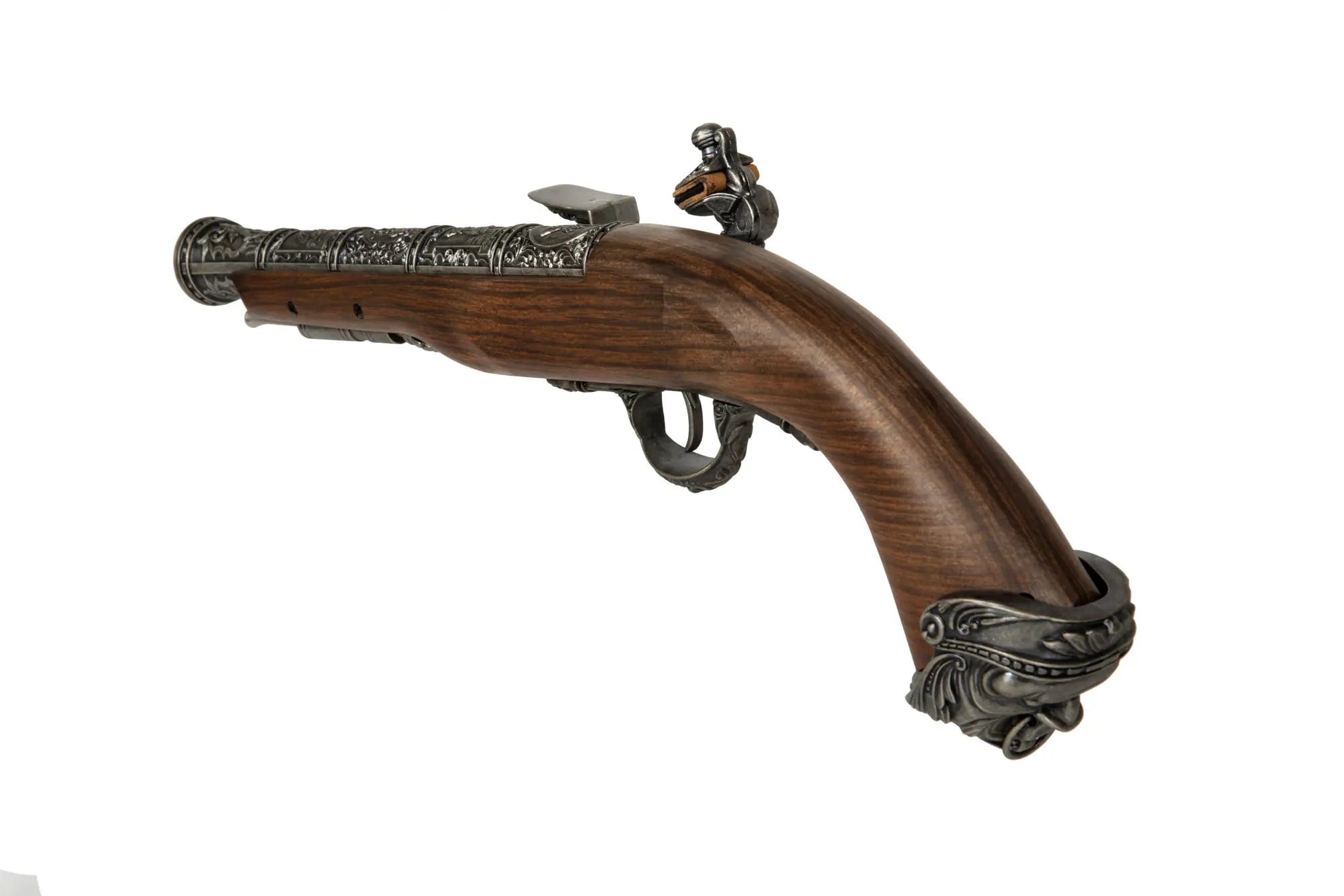 Flintlock GAS pistol - Silver