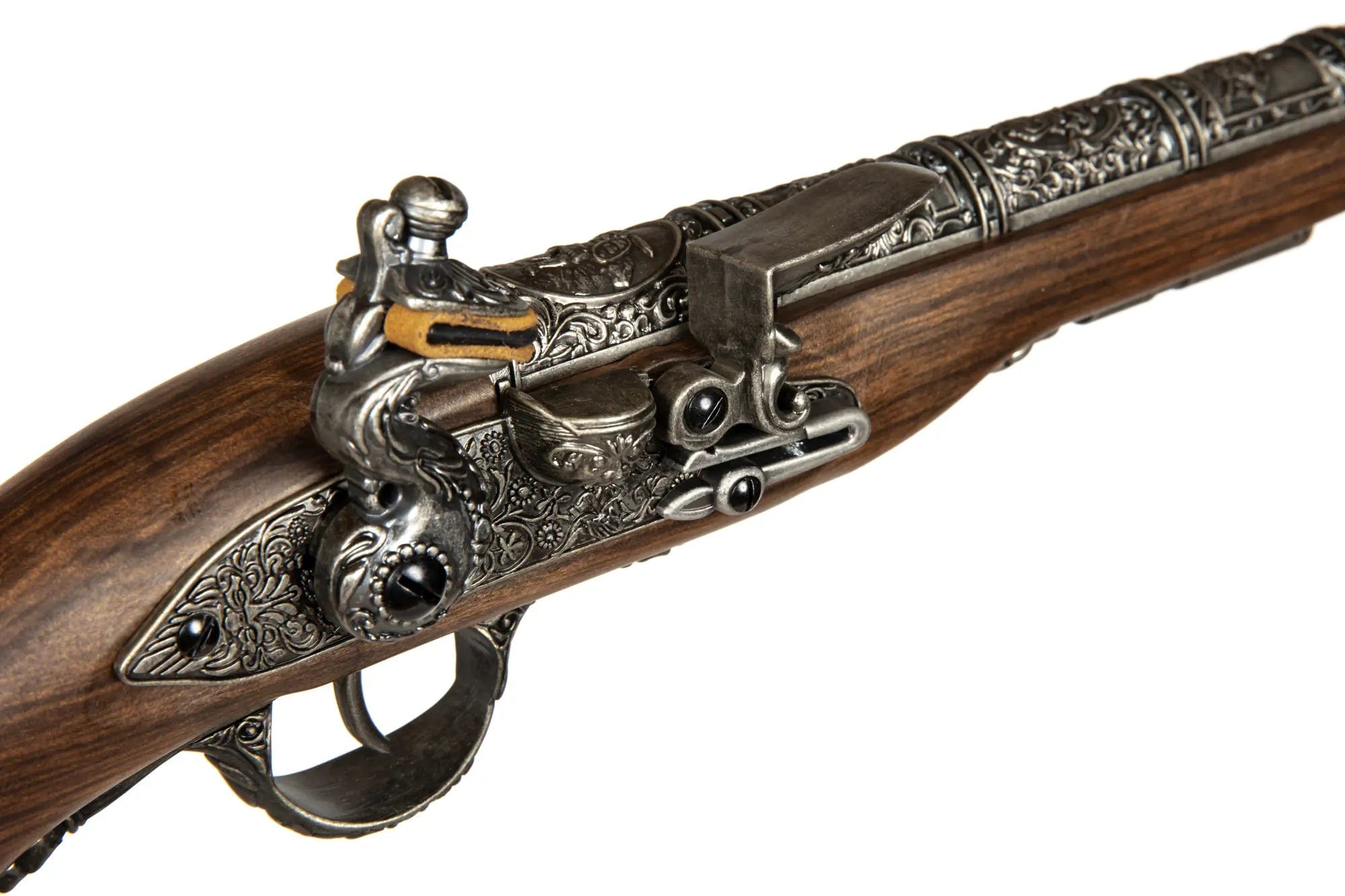 Flintlock GAS pistol - Silver