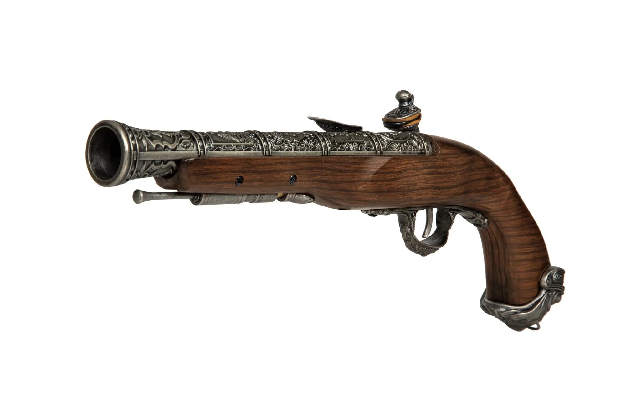 Flintlock CO2 pistol - silver