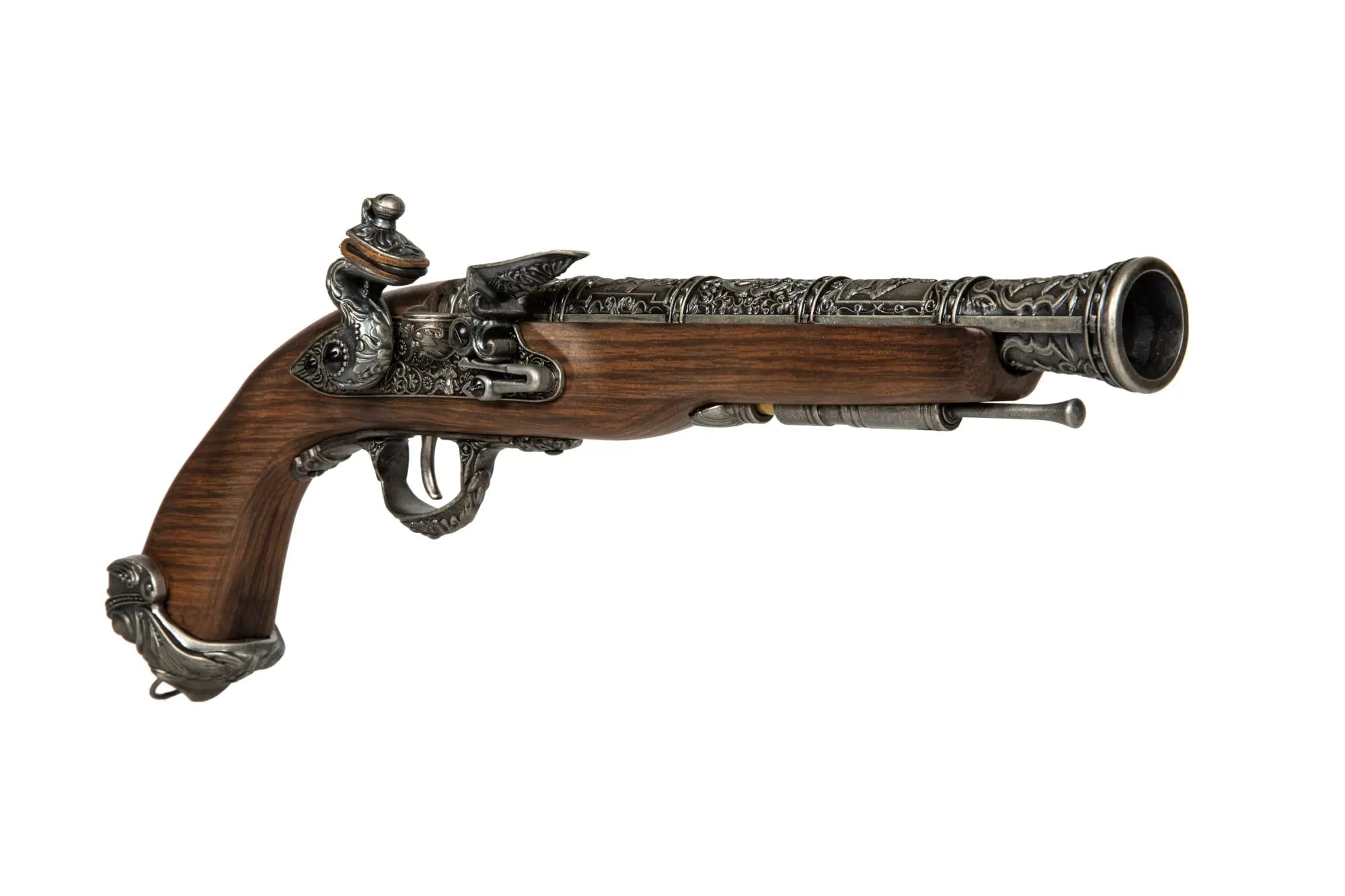 Flintlock CO2 pistol - silver