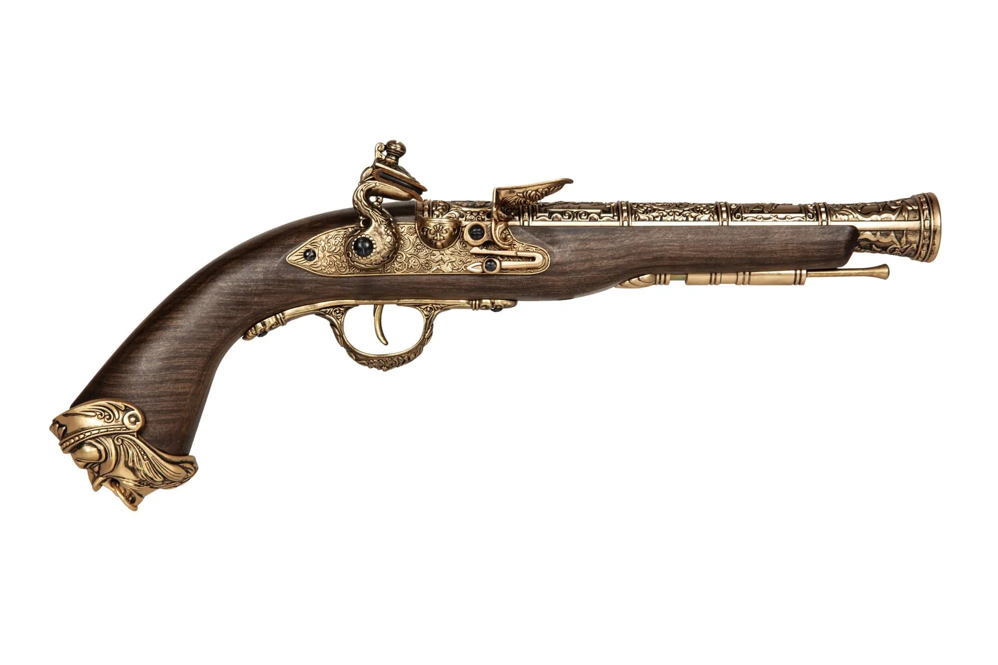 Flintlock CO2 pistol - Gold
