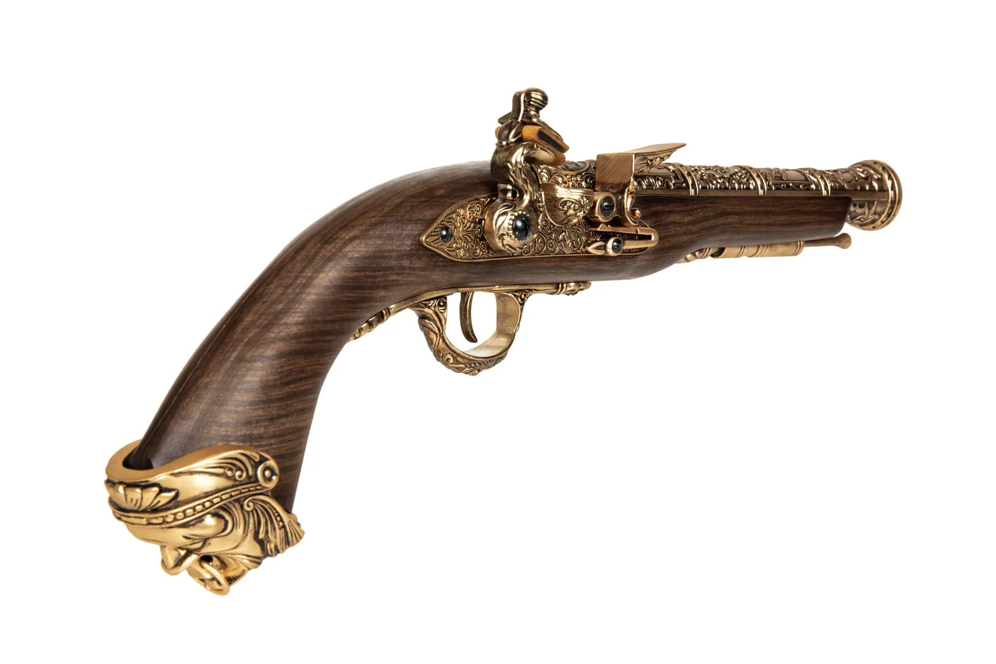 Flintlock CO2 pistol - Gold