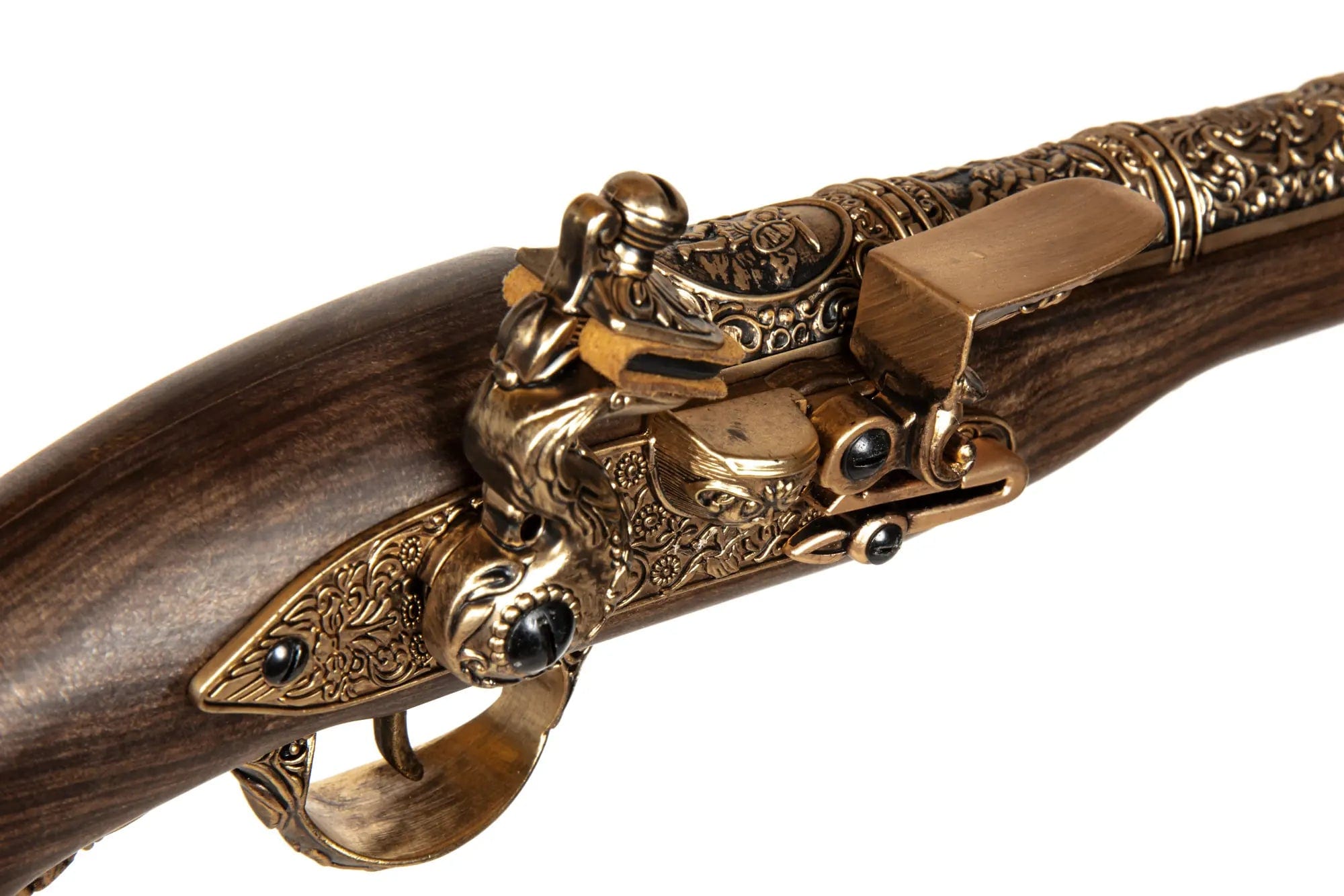 Flintlock CO2 pistol - Gold