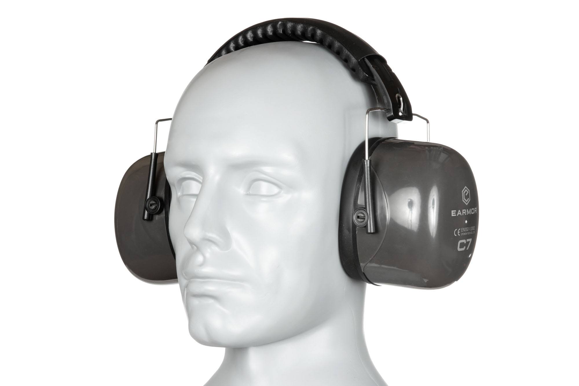 Passive hearing protectors C7A - Gray