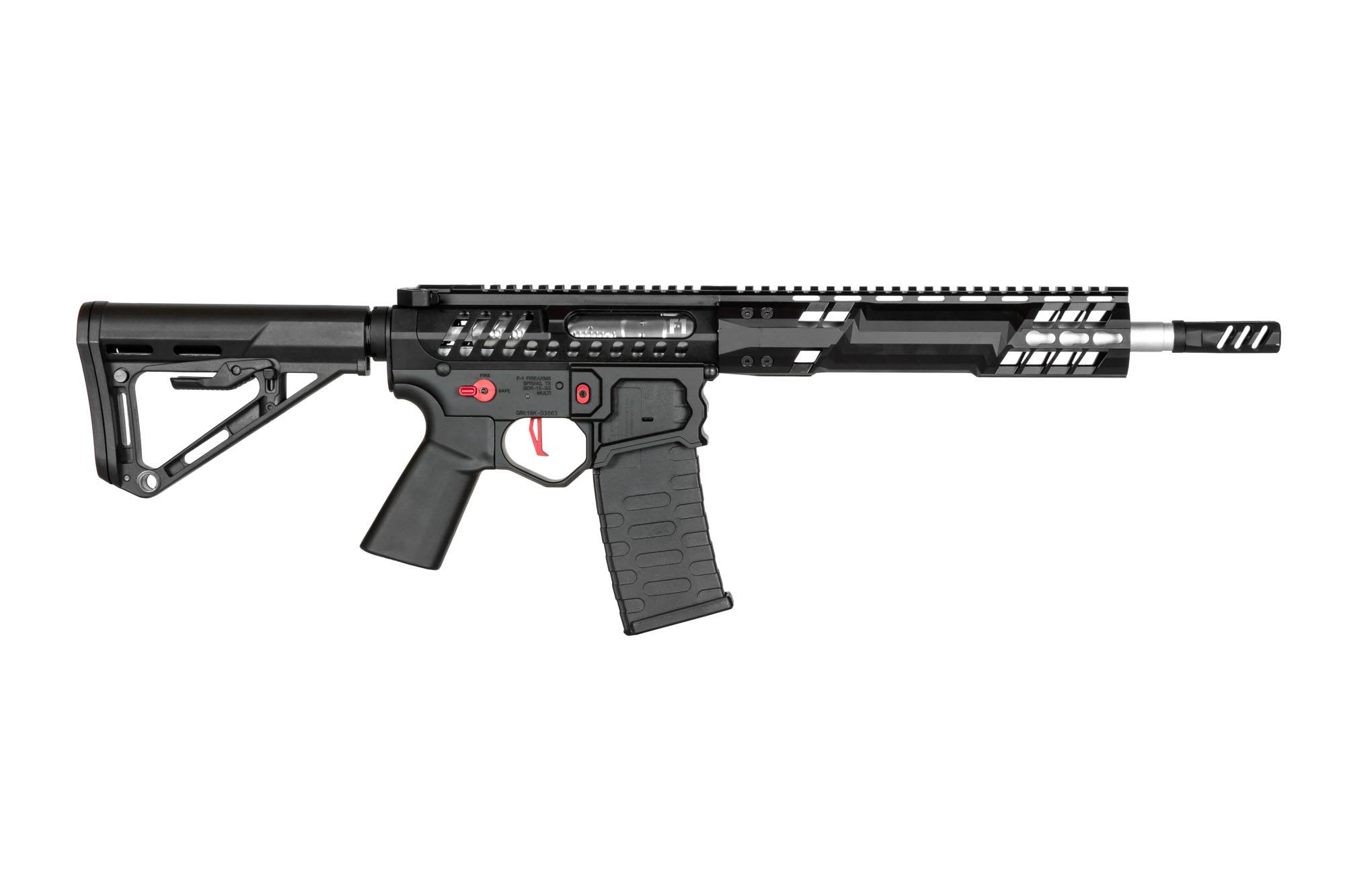 F1 Firearms SBR BR-3 airsoft Rifle - Black