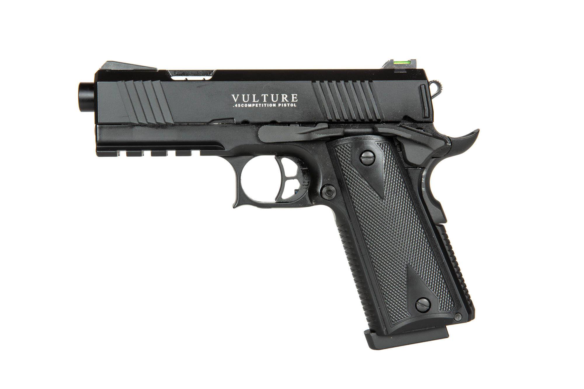ICS Airsoft Pistol BLE-Vulture GBB - Black