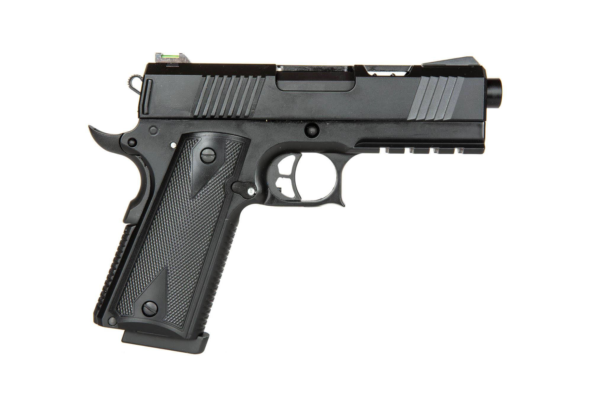 ICS Airsoft Pistol BLE-Vulture GBB - Black