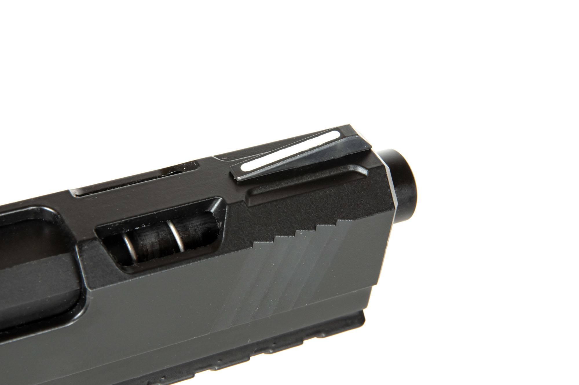 ICS Airsoft Pistol BLE-Vulture GBB - Black