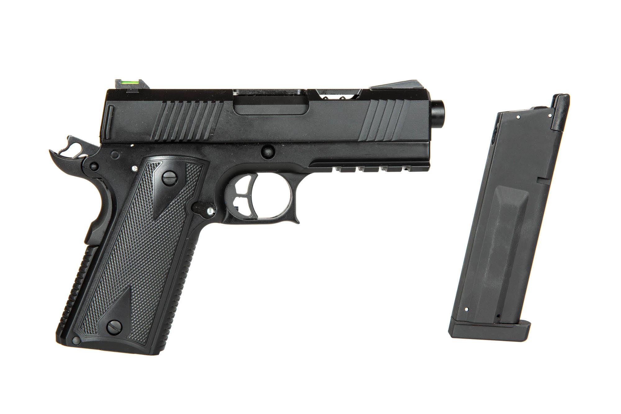 ICS Airsoft Pistol BLE-Vulture GBB - Black
