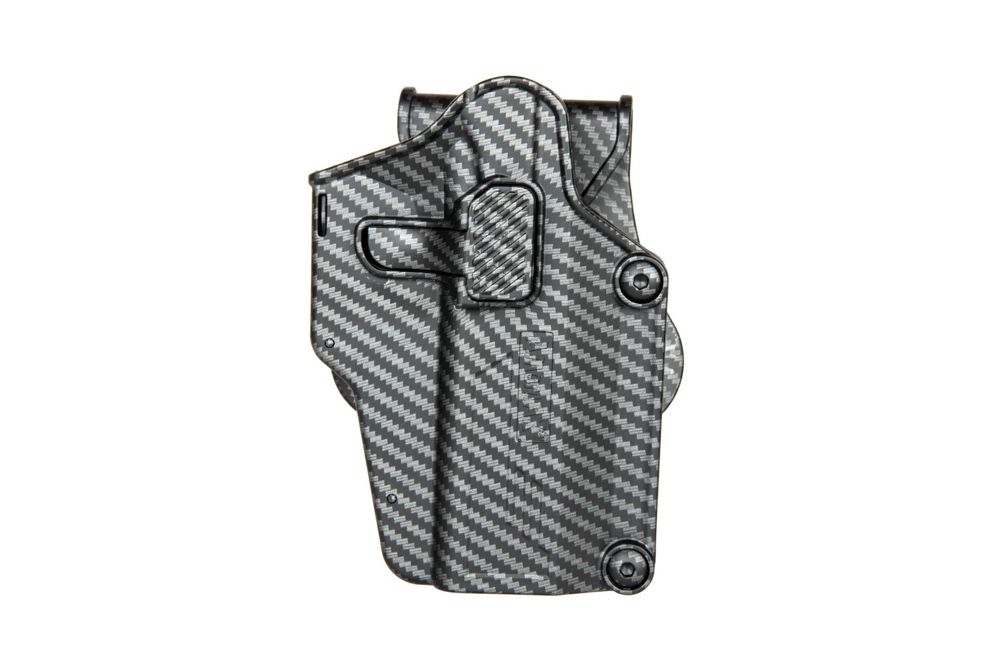 Per-Fit™ Multi fit Holster, fits 200+ guns - CARBON
