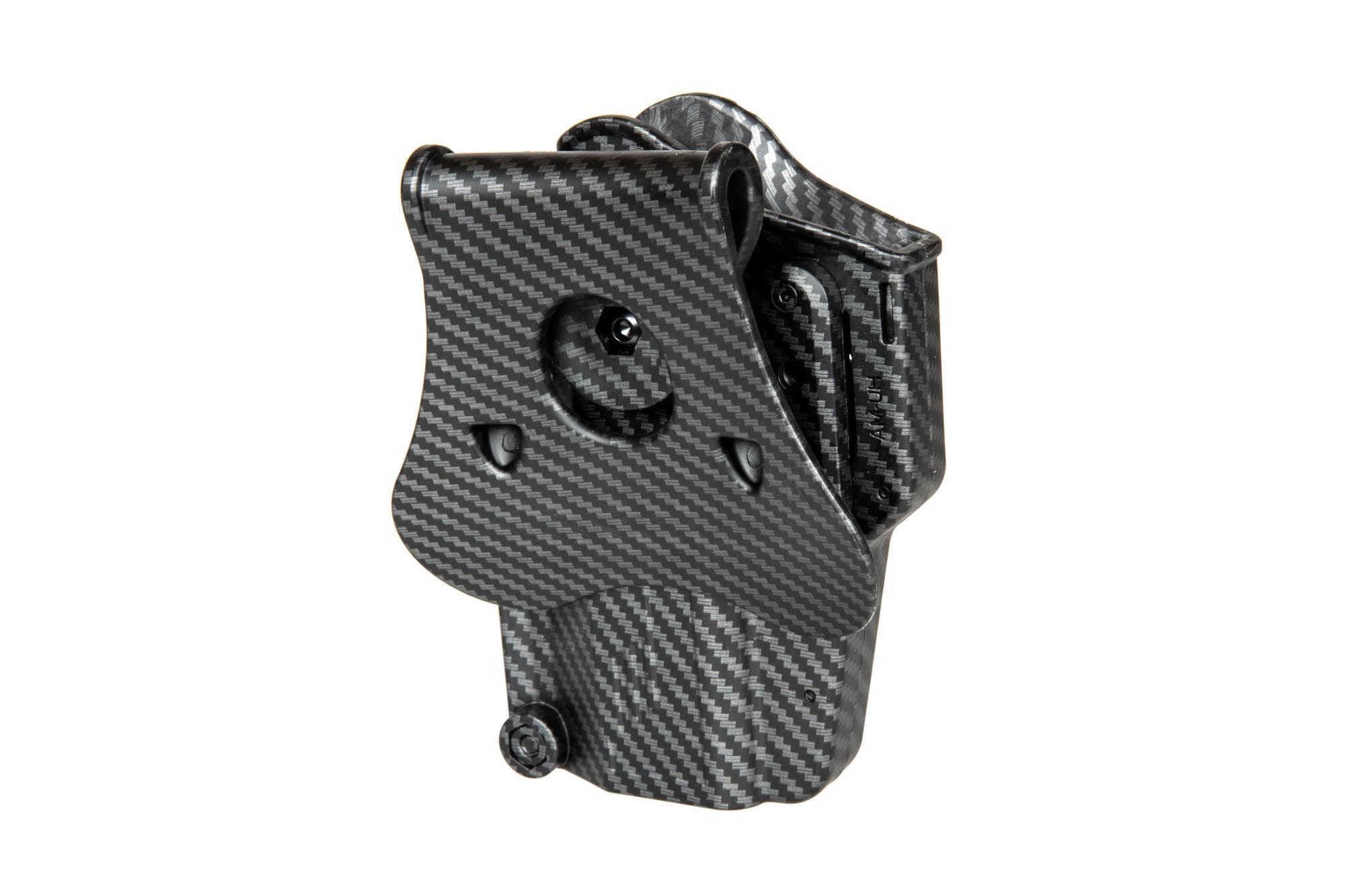 Per-Fit™ Multi fit Holster, fits 200+ guns - CARBON