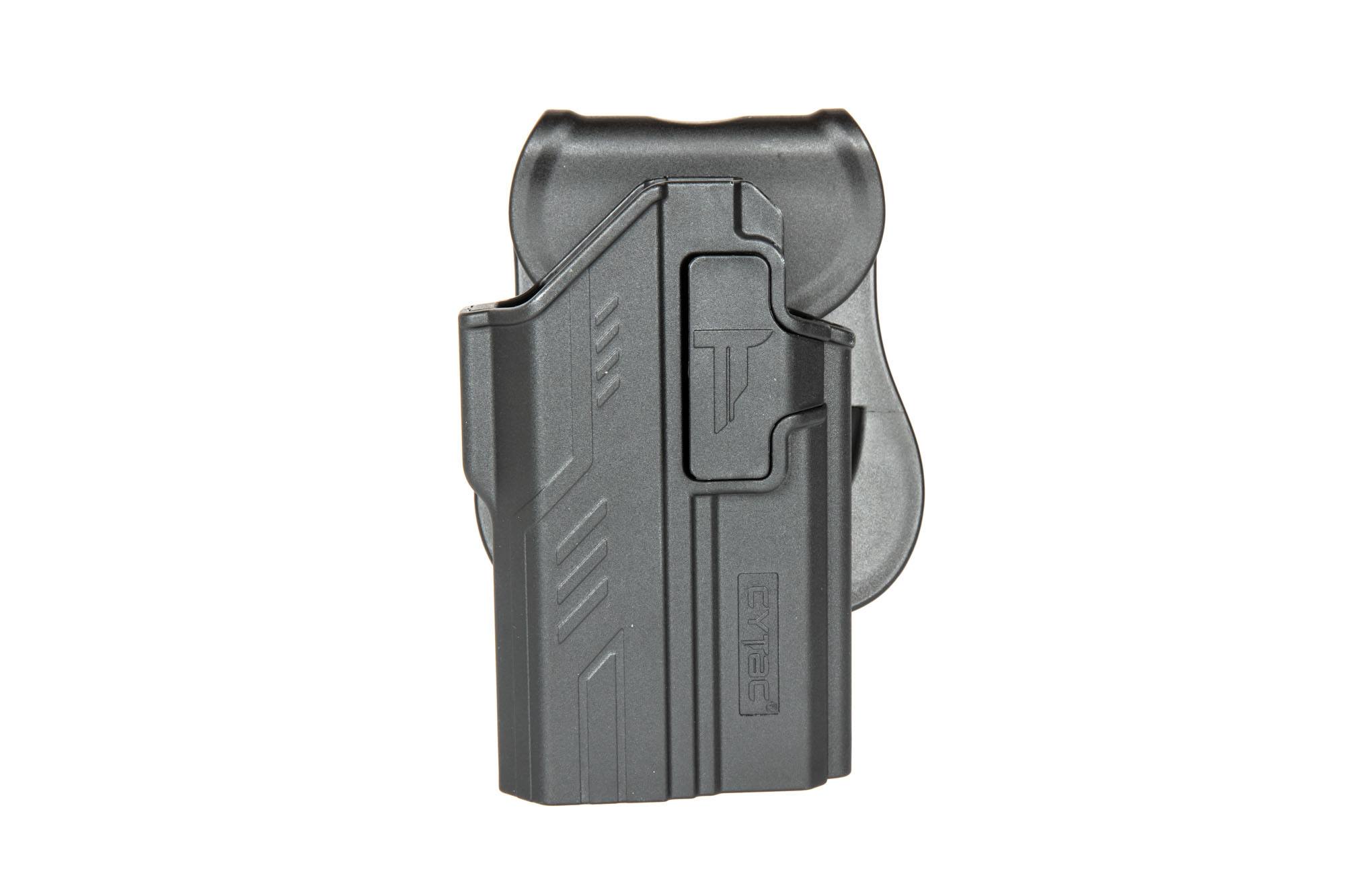 R-Defender Gen.2 Holster for Glock 17 With flashlight - Black