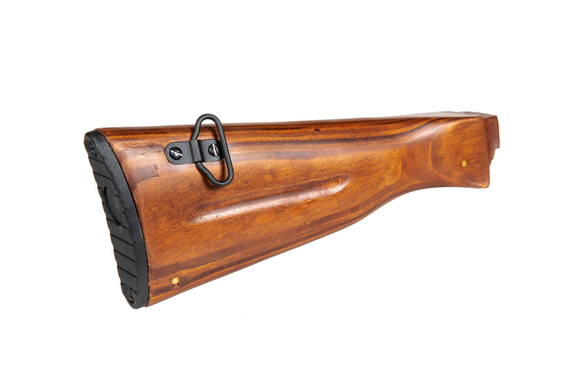 Wooden stock for AK74 type replicas
