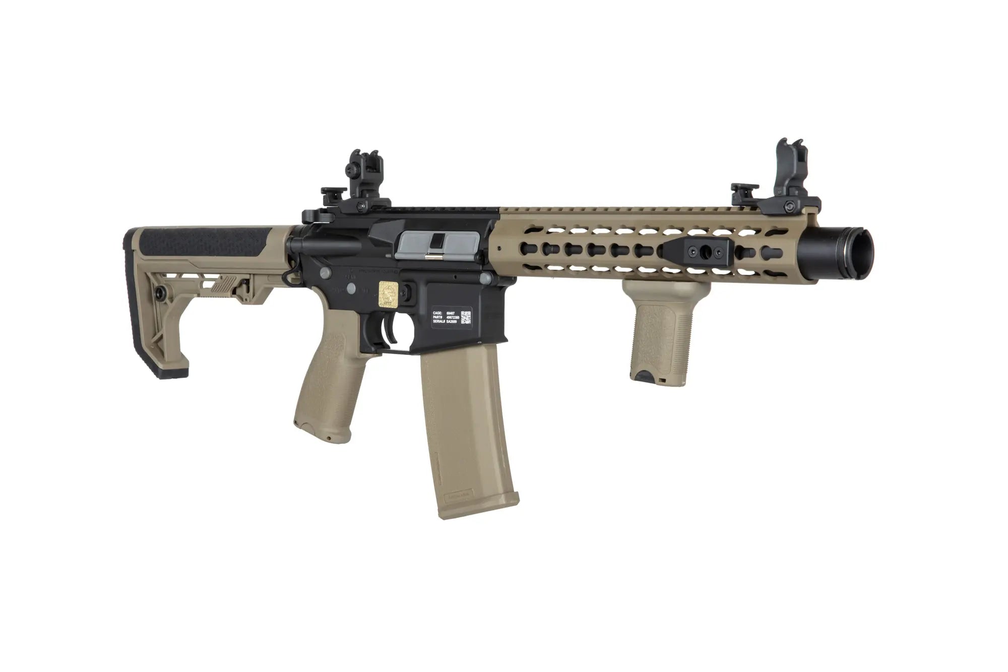 RRA SA-E07-L EDGE M4 Airsoft - Light Ops Stock - Half-tan