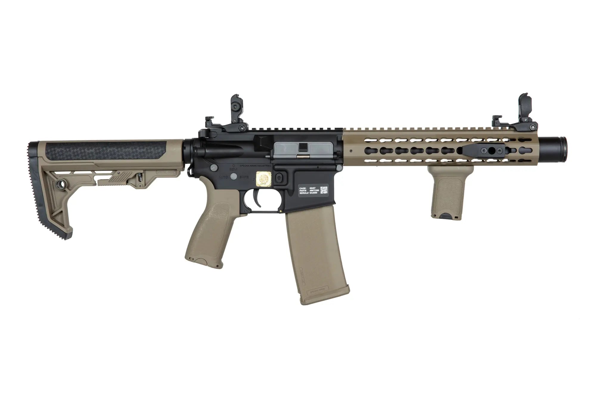 RRA SA-E07-L EDGE M4 Airsoft - Light Ops Stock - Half-tan