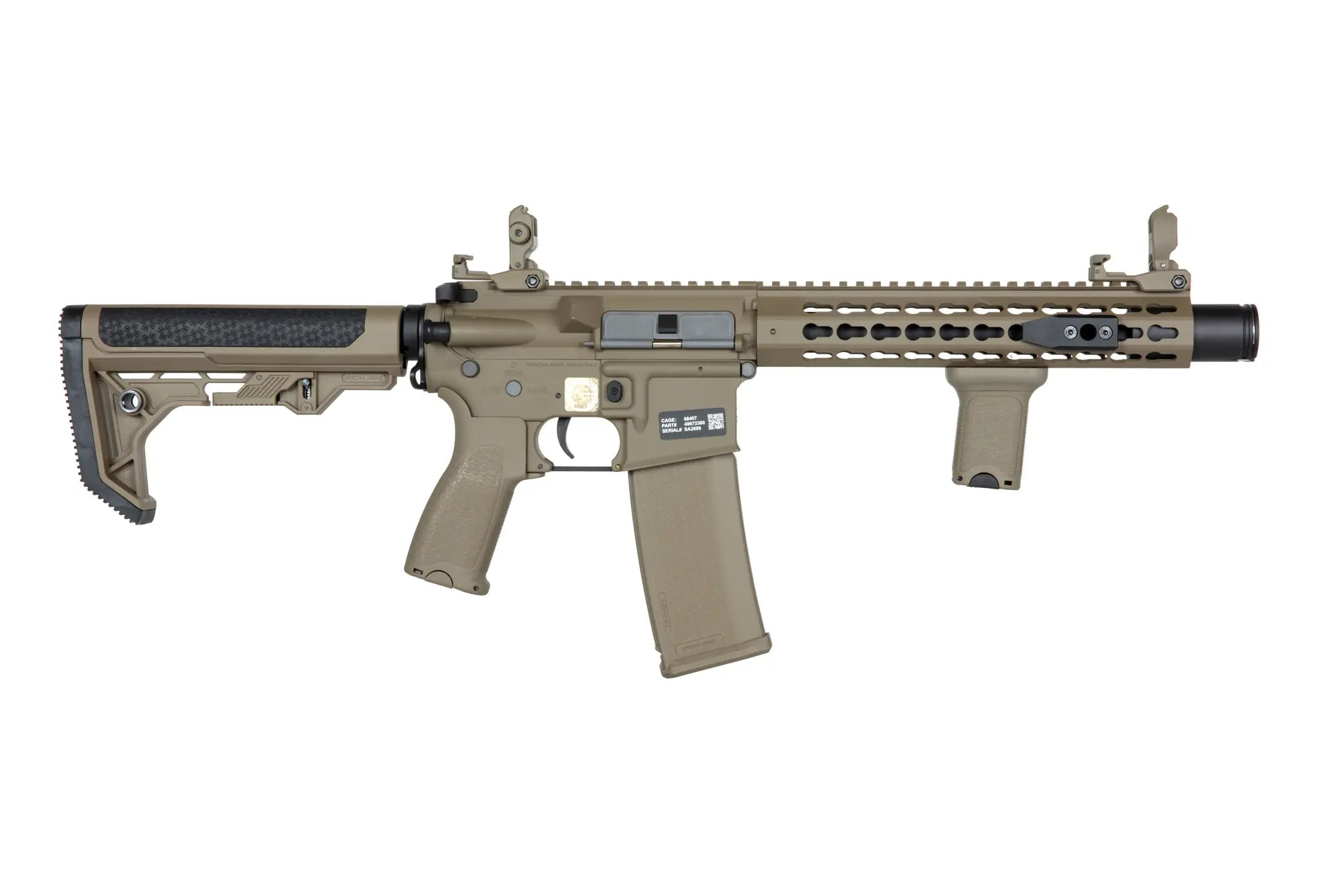 SA-E07-L EDGE Airsoft carbine - Light Ops Stock - Tan