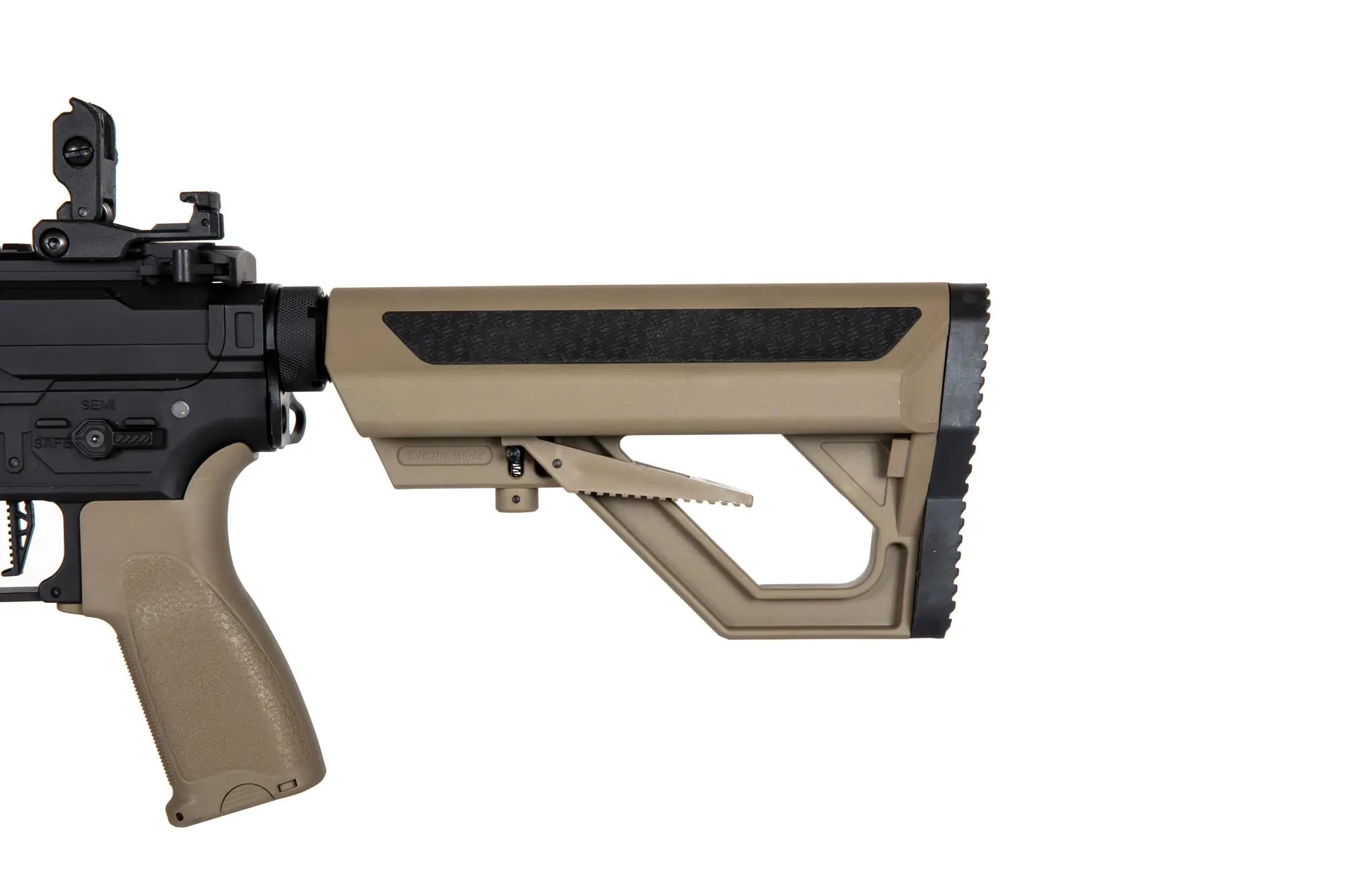 SA-E09-RH EDGE 2.0 Heavy Ops Stock - Half Tan