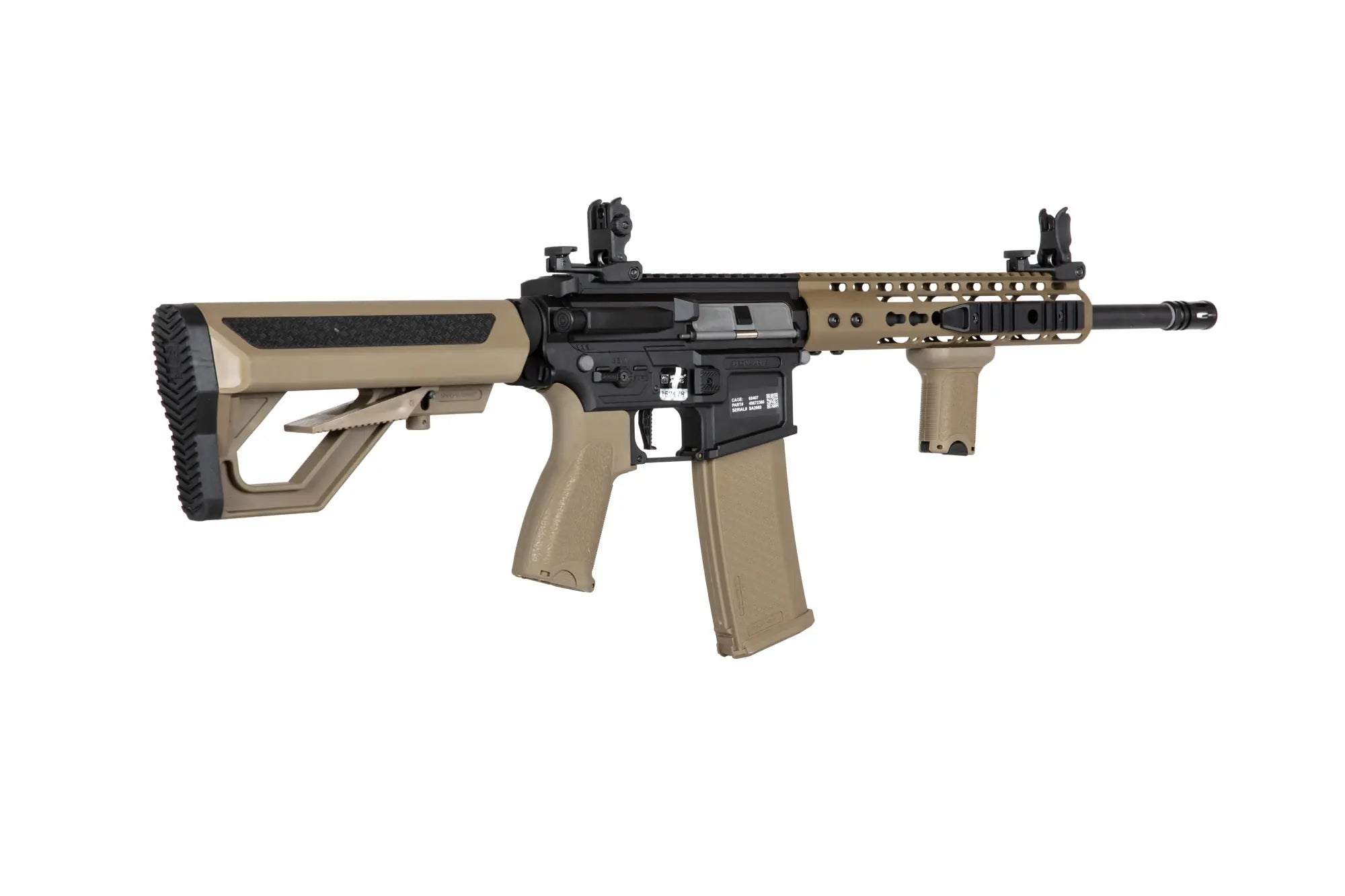 SA-E09-RH EDGE 2.0 Heavy Ops Stock - Half Tan