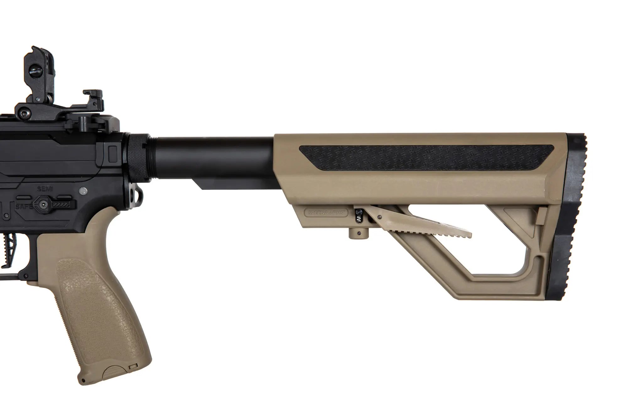 SA-E09-RH EDGE 2.0 Heavy Ops Stock - Half Tan